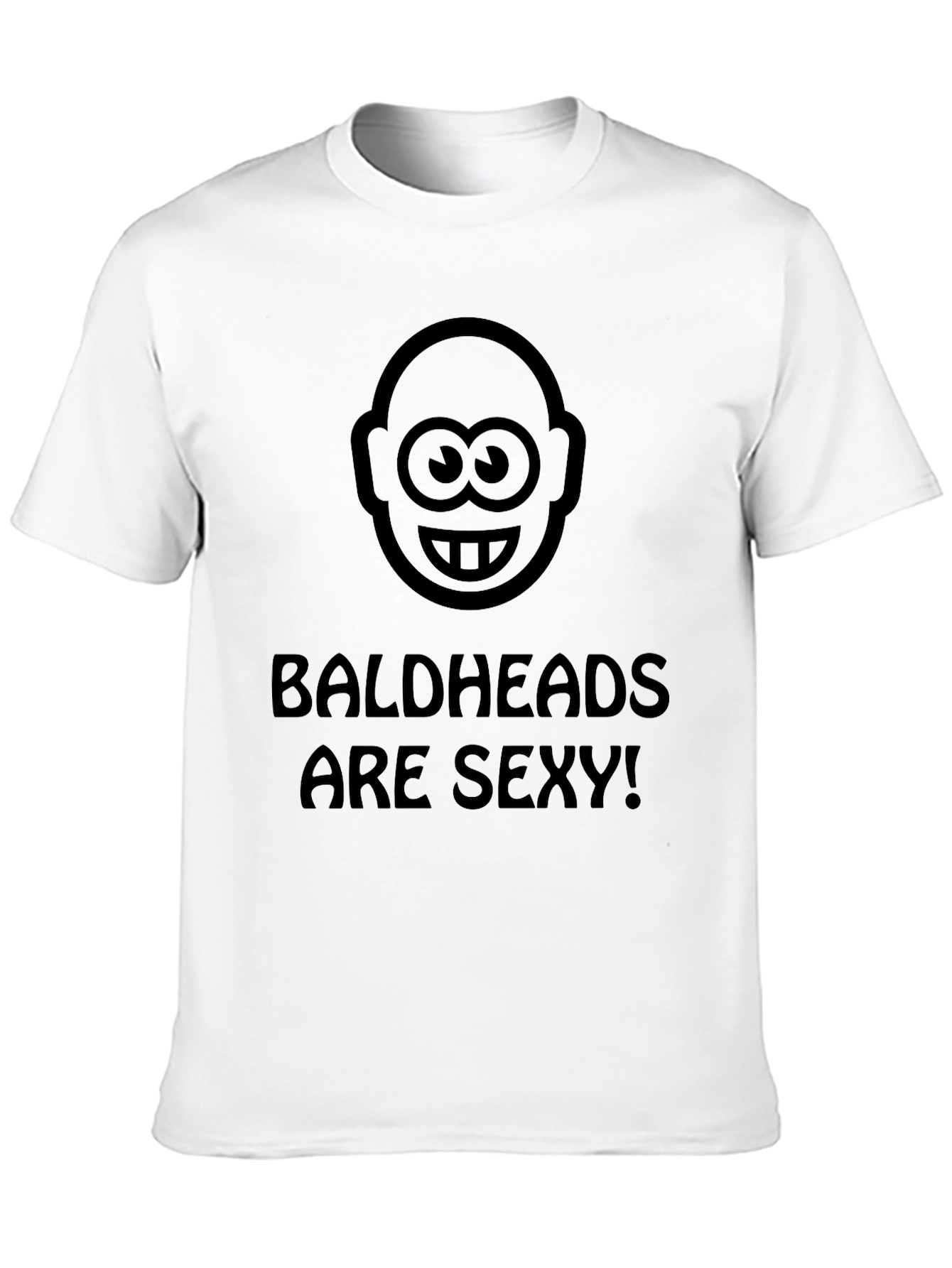 Black Baldheads Are Sexy! Graphic T-Shirt view 10