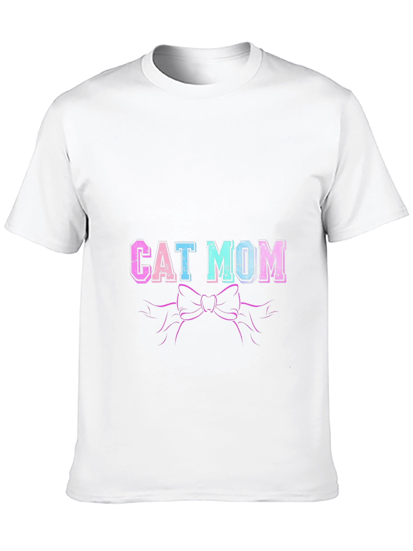 Black Cat Mom T-Shirt - Cute Graphic Tee view 10