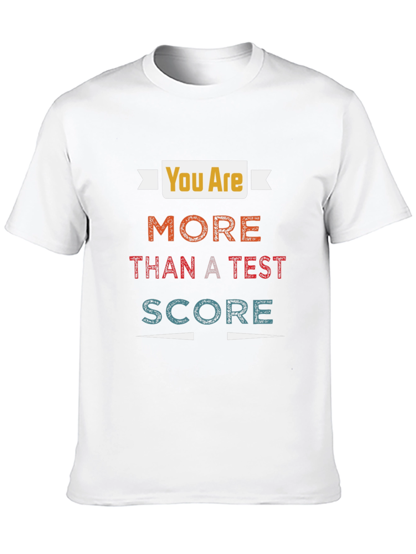 Black You Are More Than A Test Score - Graphic T-Shirt view 10