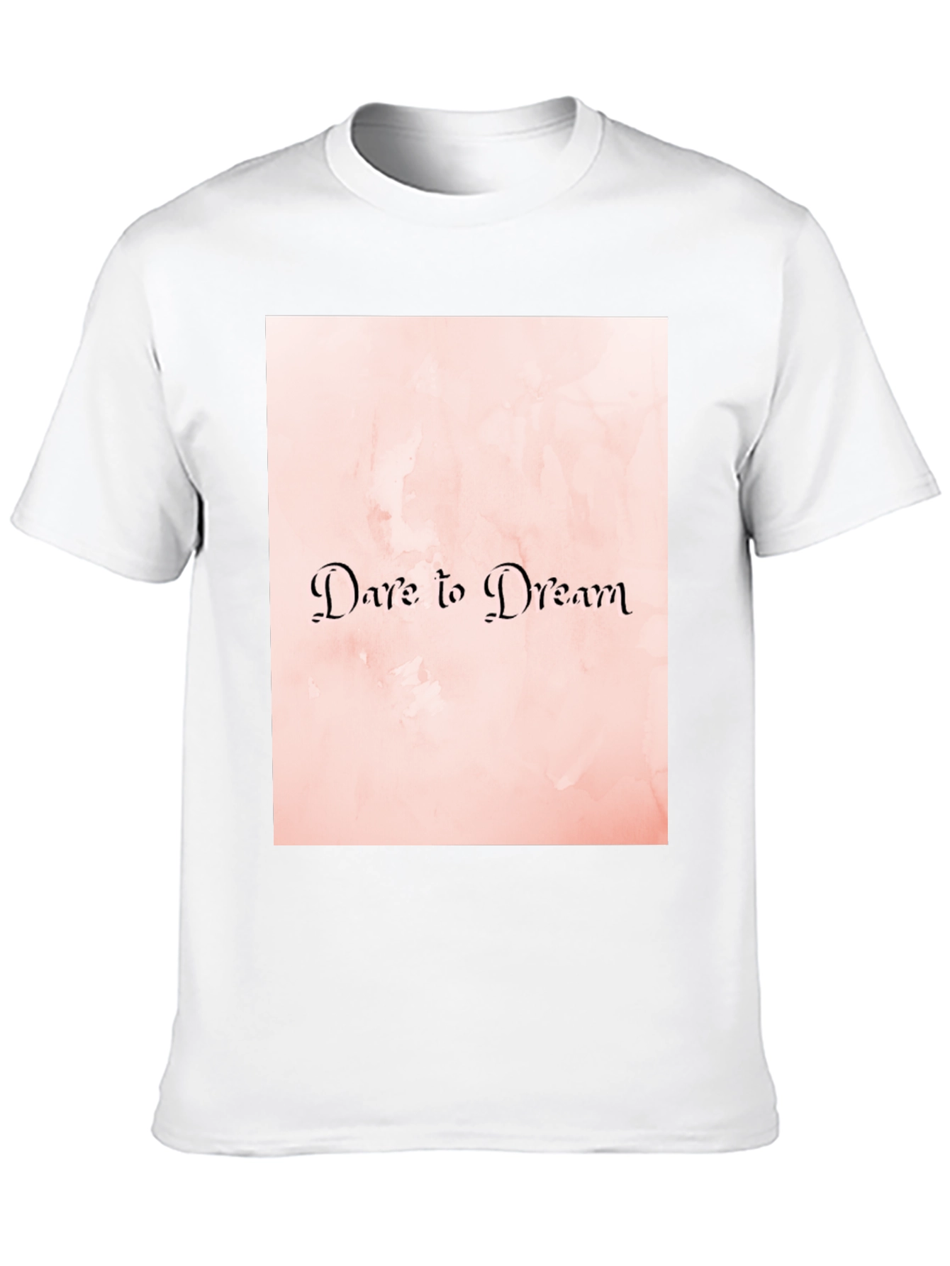 Black Dare to Dream Graphic Tee - Stylish Comfort view 10