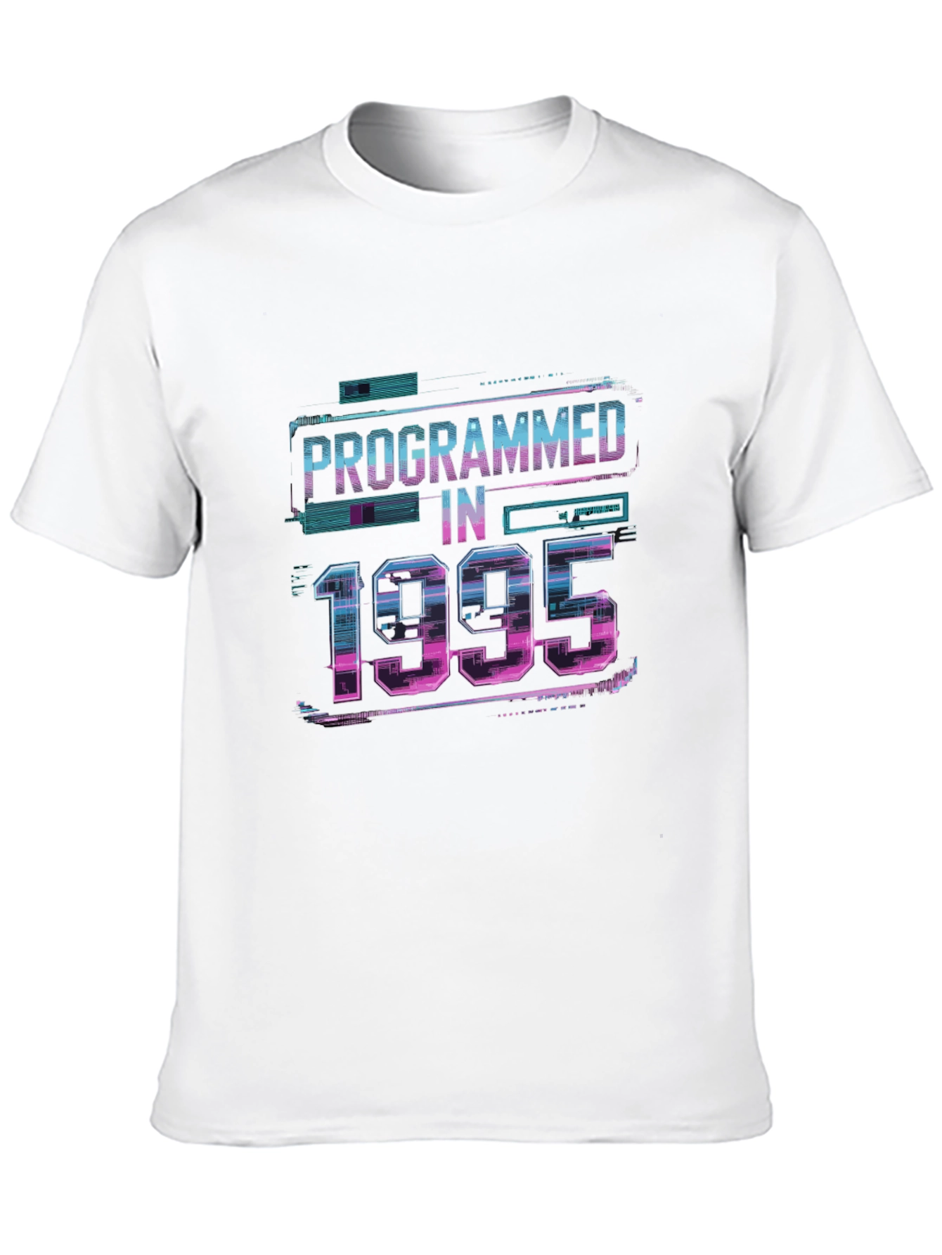 Black Programmed in 1995 Graphic T-Shirt view 10