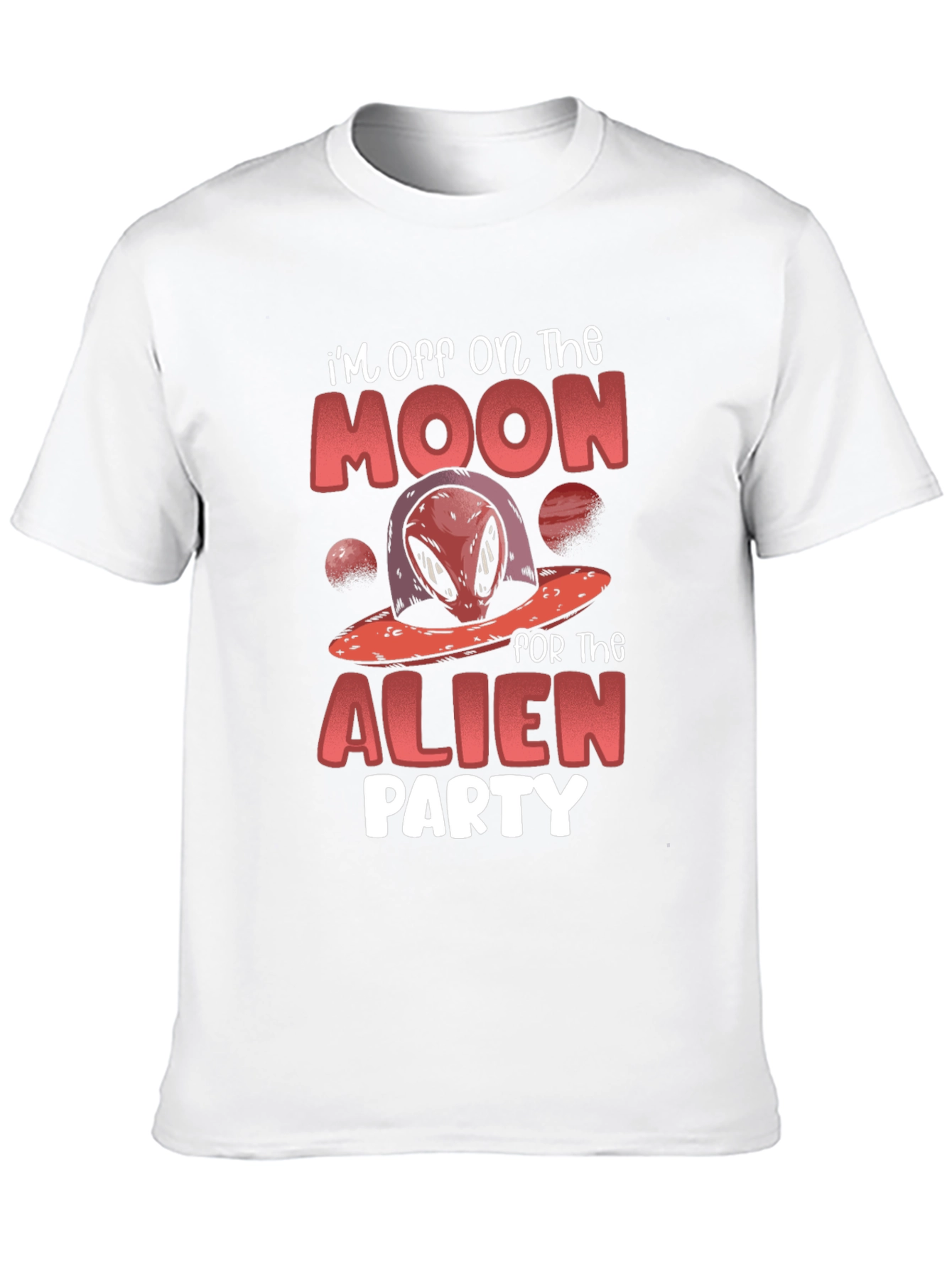 Black Alien Party T-Shirt view 10