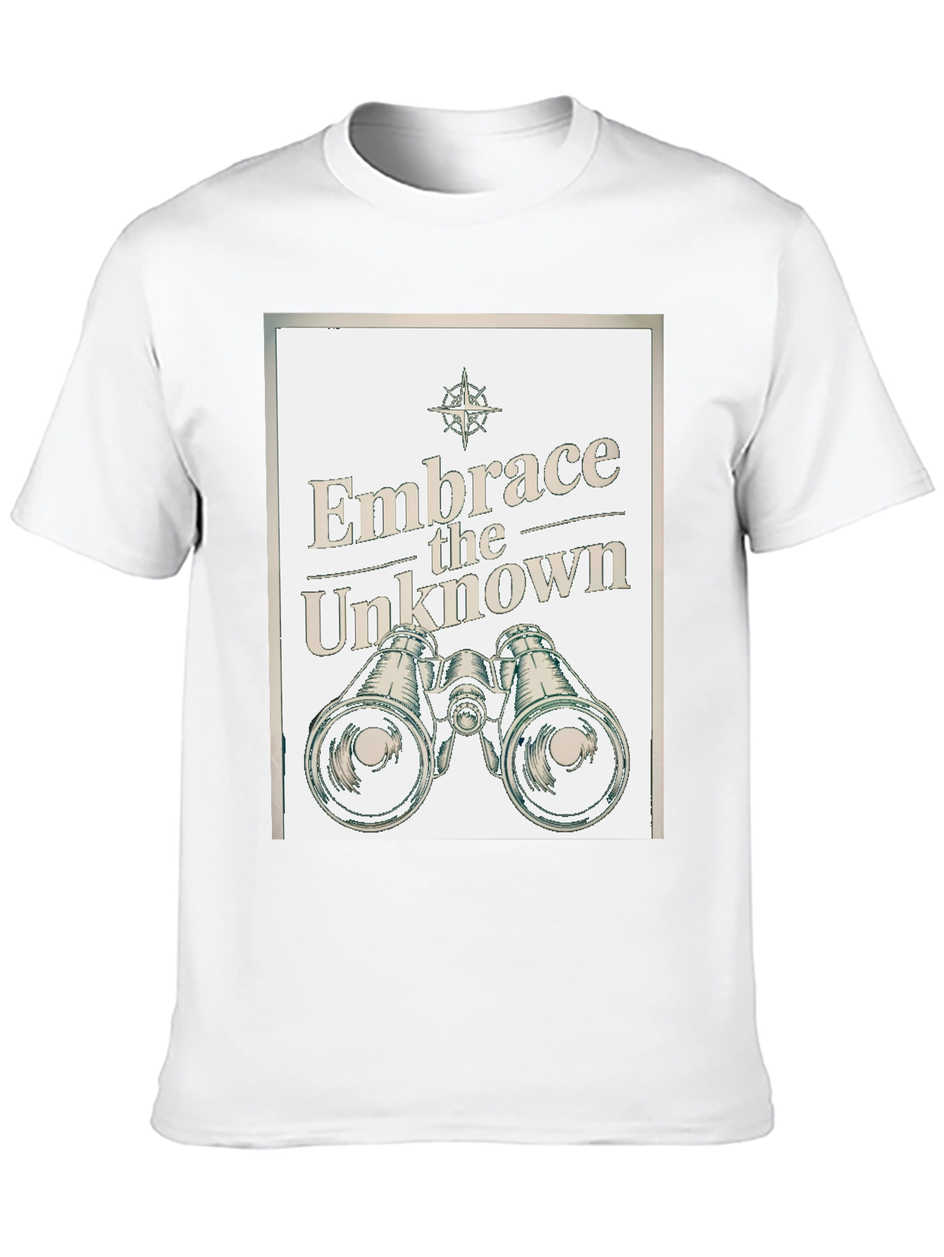 Black Embrace the Unknown Graphic T-Shirt view 10