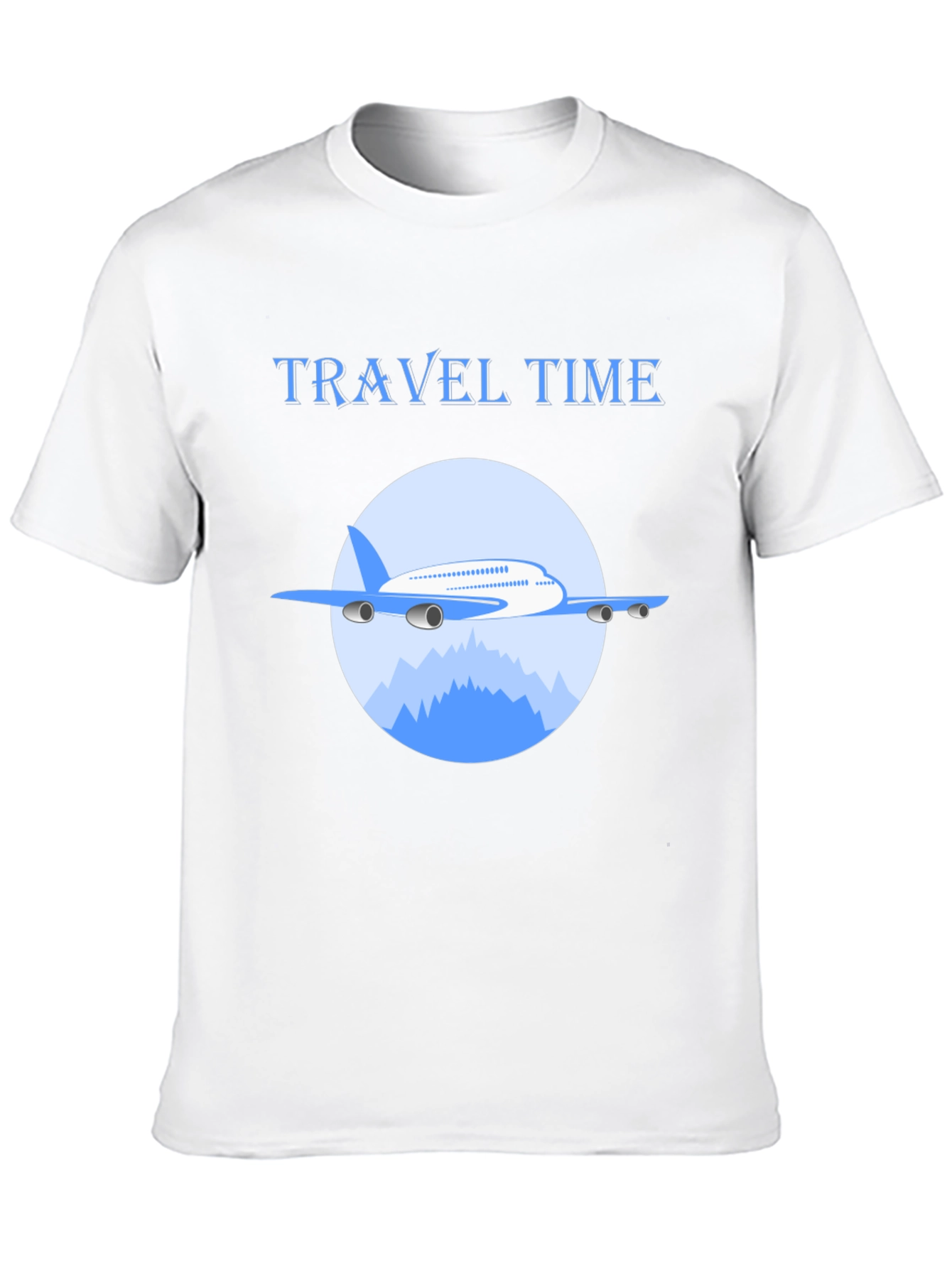 Black Travel Time Graphic Tee view 10