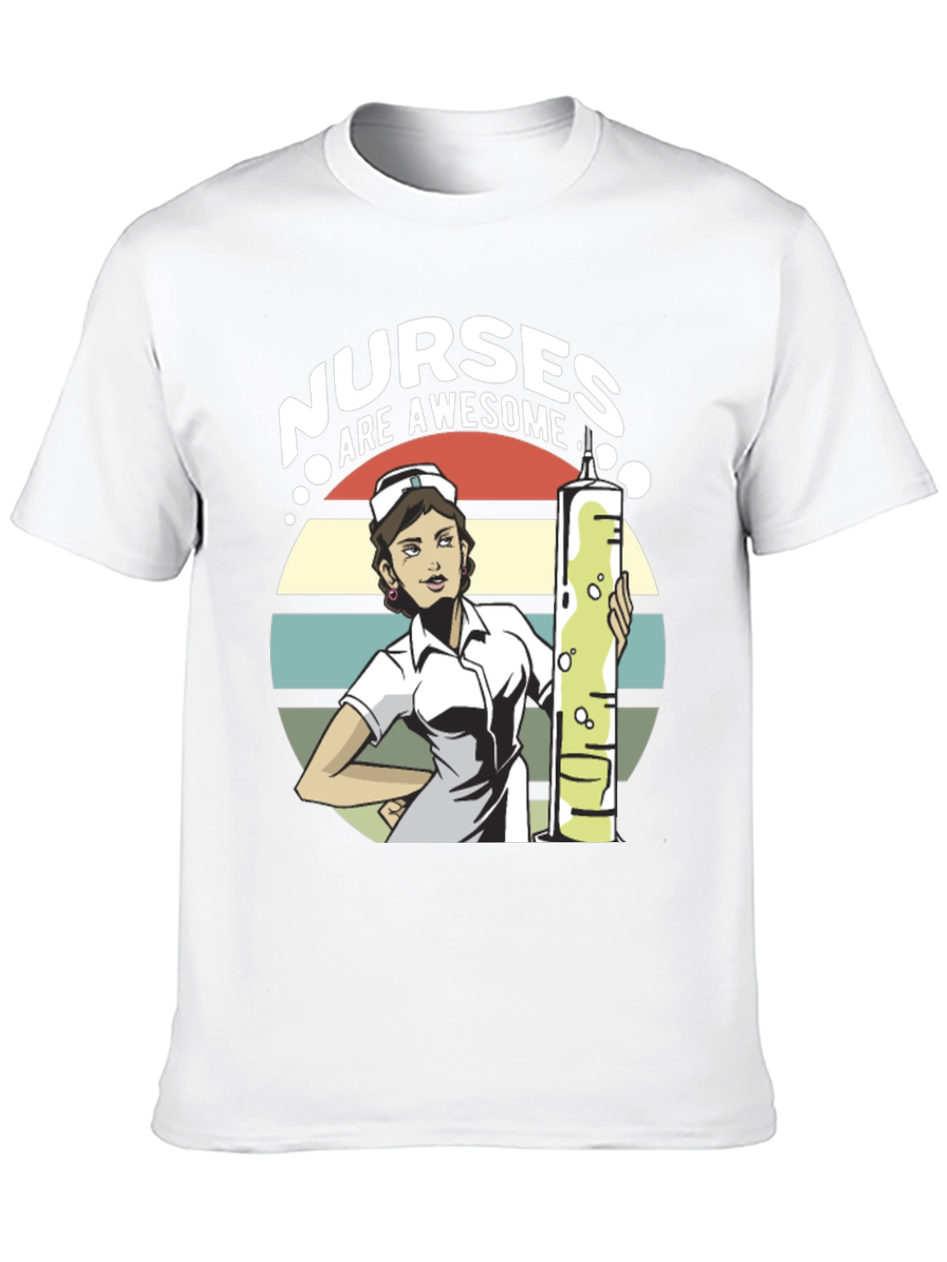 Black Nurses Are Awesome Graphic T-Shirt view 10