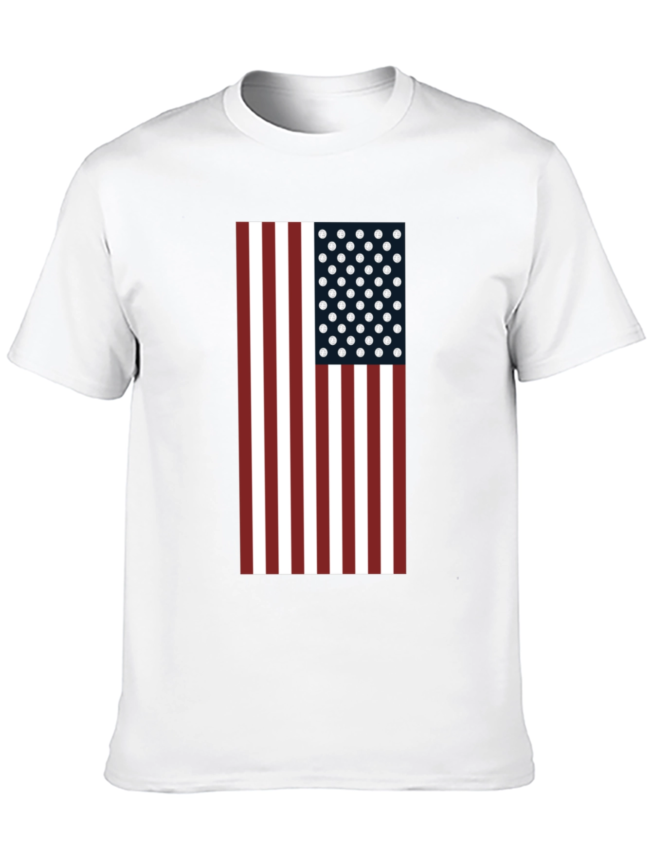 Black American Flag Graphic Tee - Patriotic Style view 10