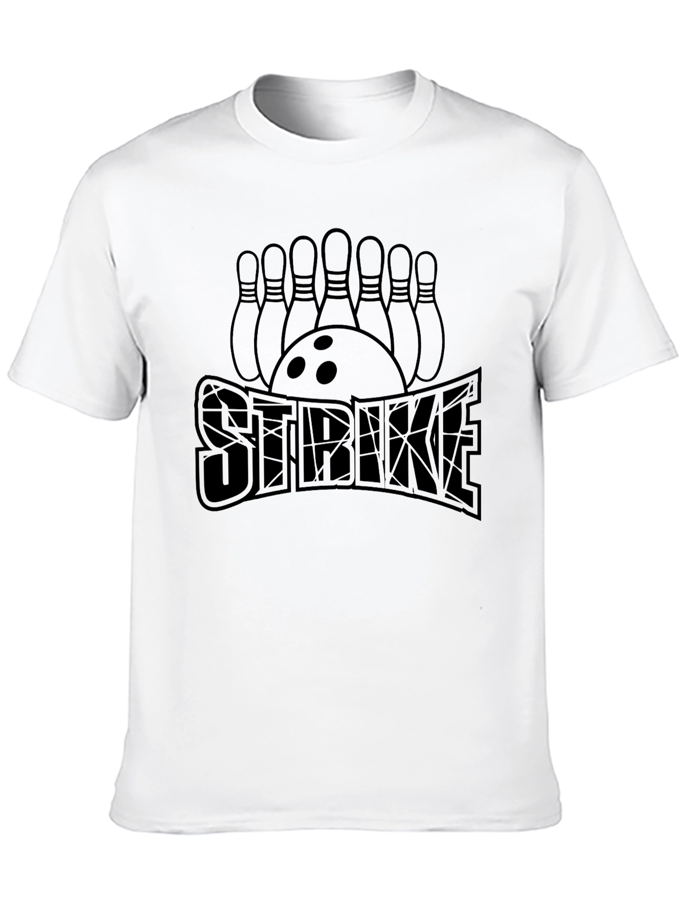 Bowling Strike T-Shirt - Unique Design - 10