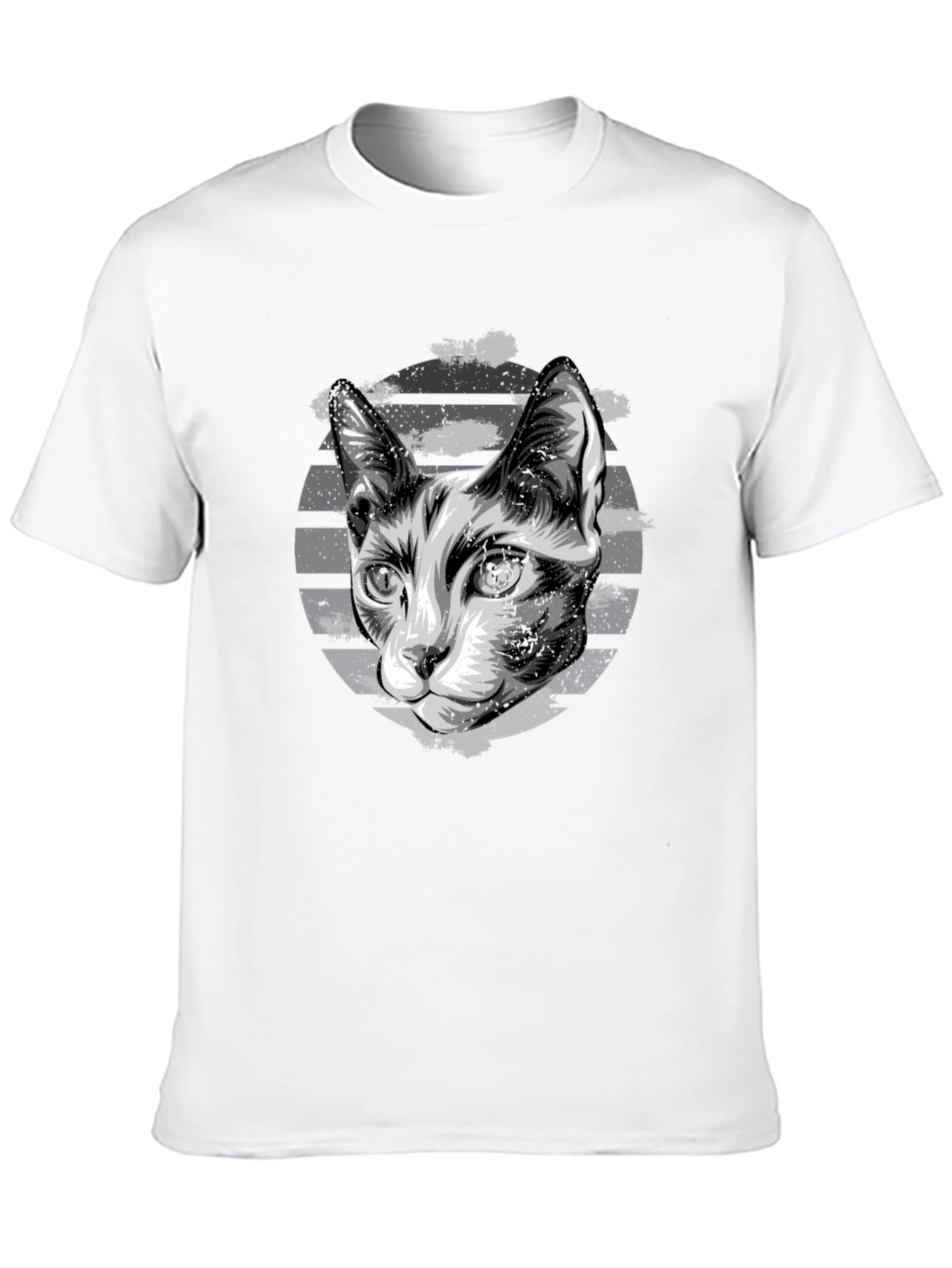Black Cool Cat Graphic T-Shirt view 10