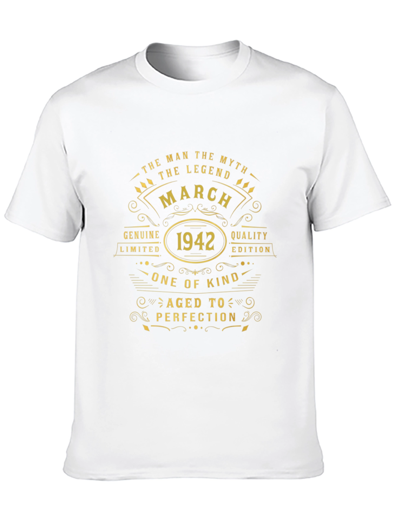 Black March 1942 Aged To Perfection T-Shirt view 10