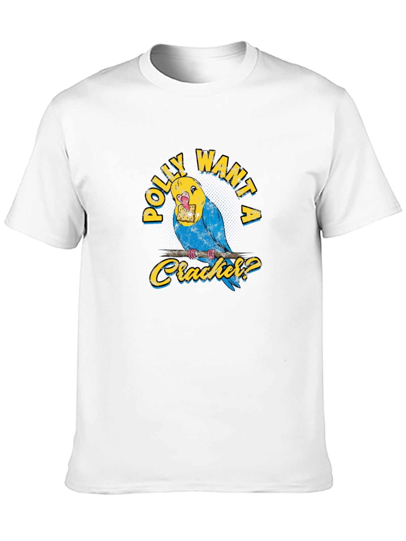 Black Polly Want A Cracker T-Shirt view 10