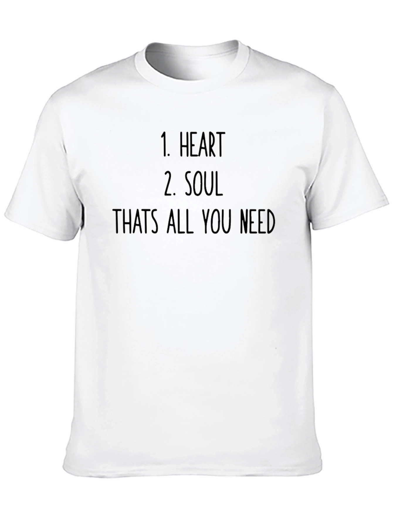 Black Heart & Soul Graphic T-Shirt - All You Need view 10
