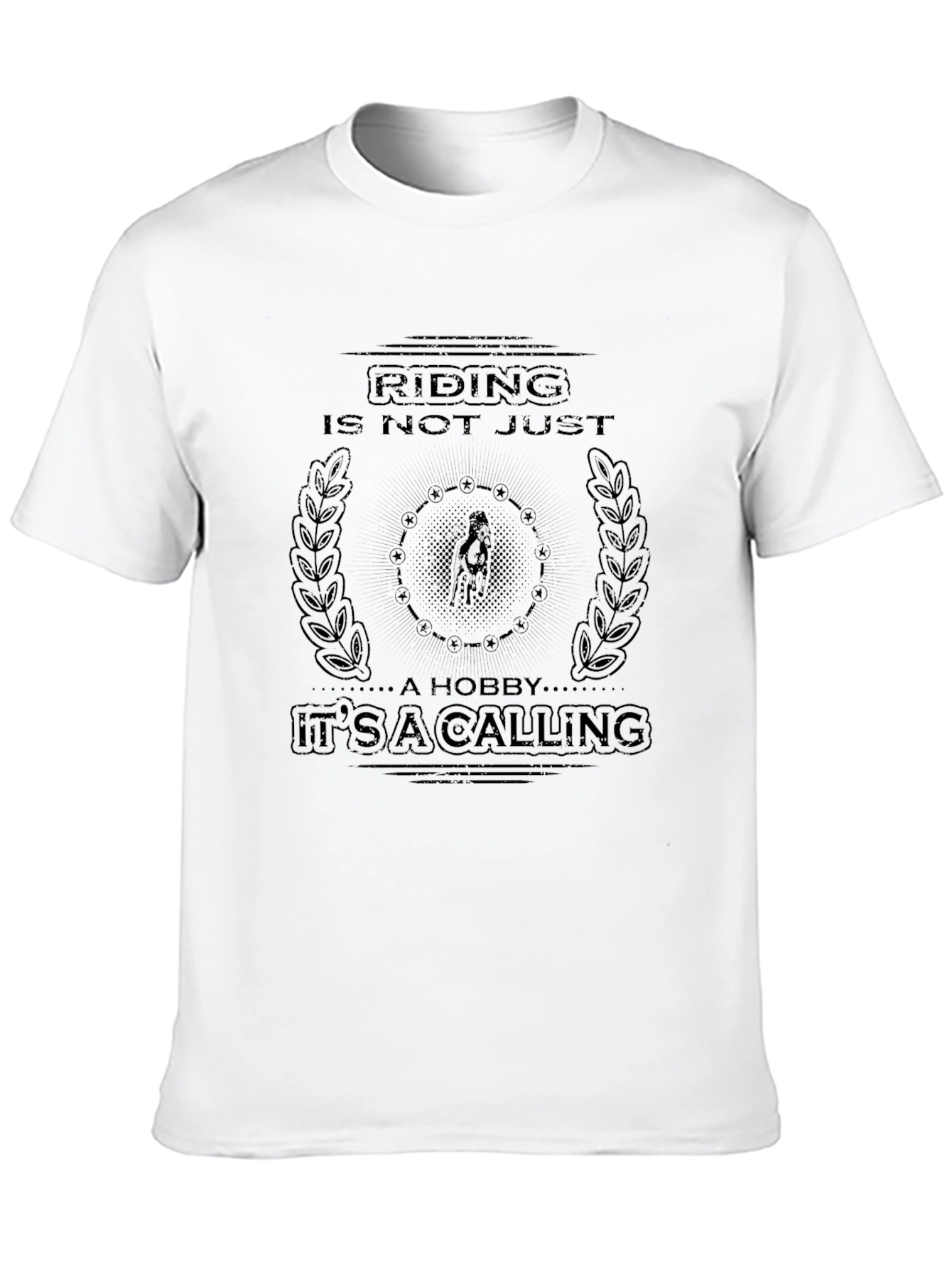 Black Riding is Not Just a Hobby T-Shirt view 10