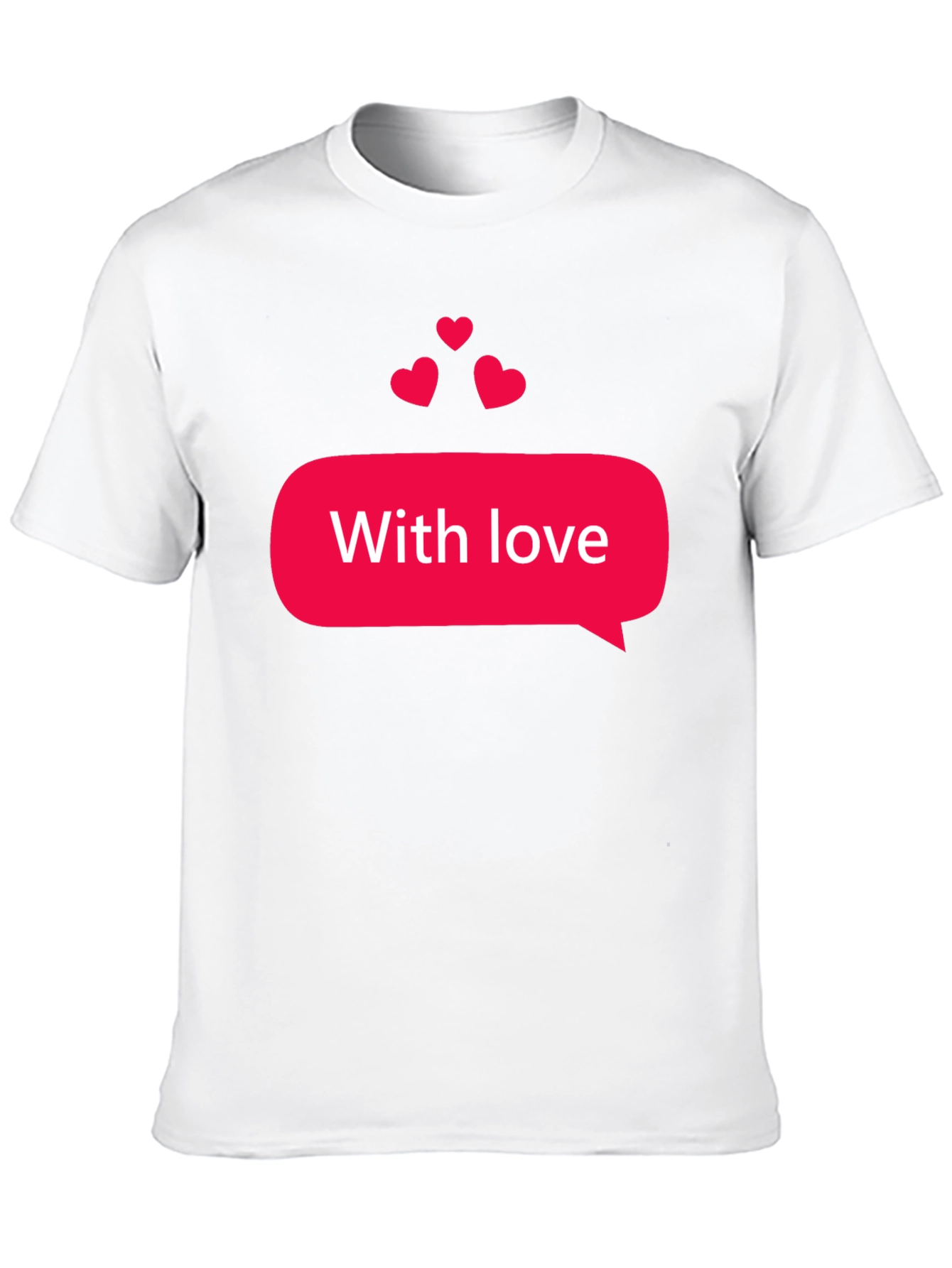 Black With Love Graphic Tee - Stylish Black T-Shirt view 10