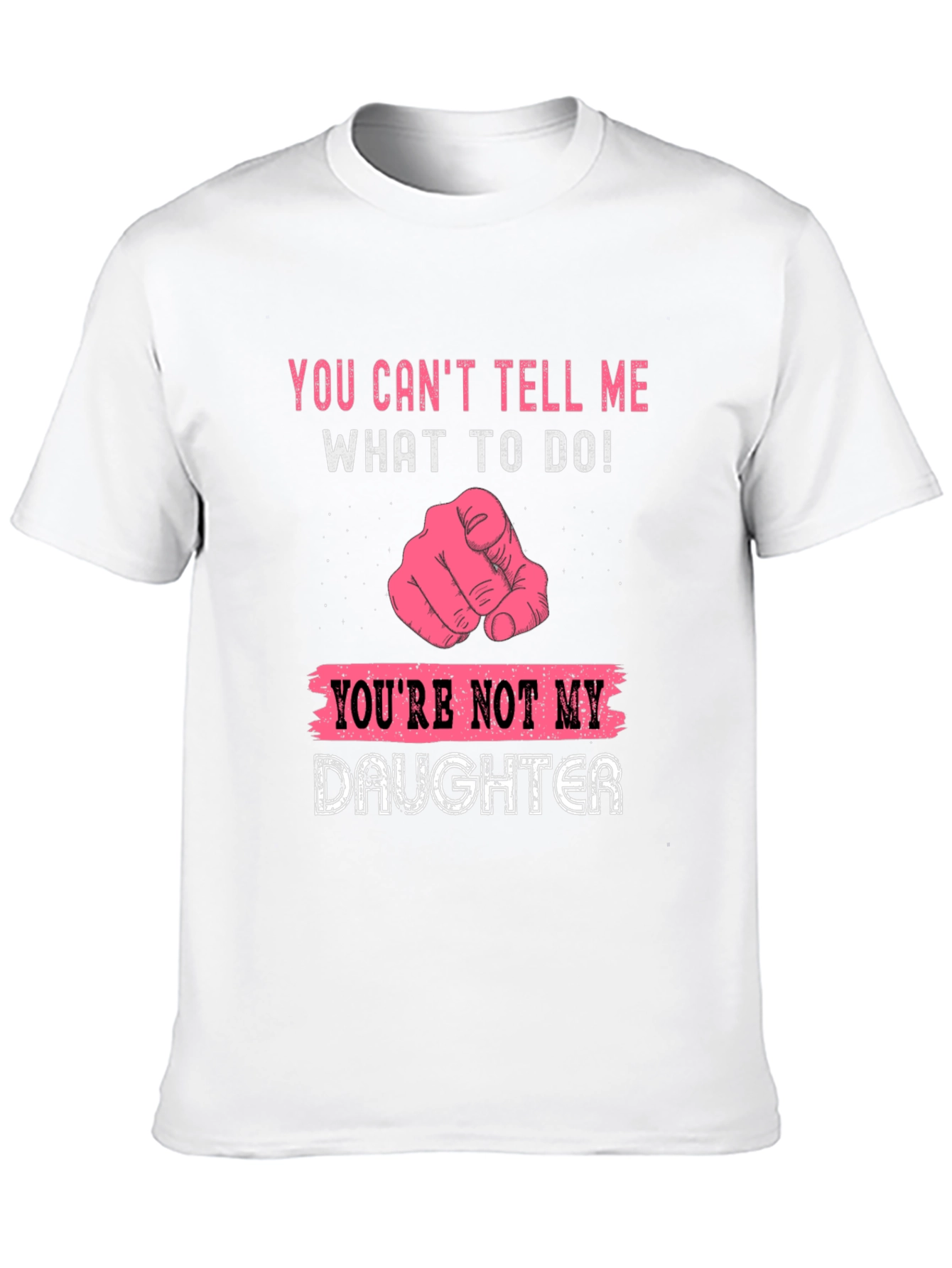 Black Funny "You Can't Tell Me" T-Shirt view 10