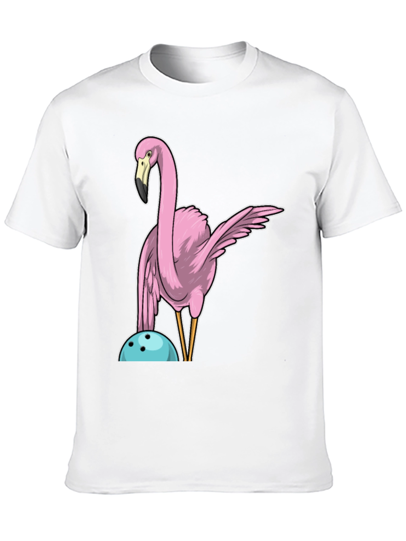 Black Flamingo Bowling T-Shirt view 10