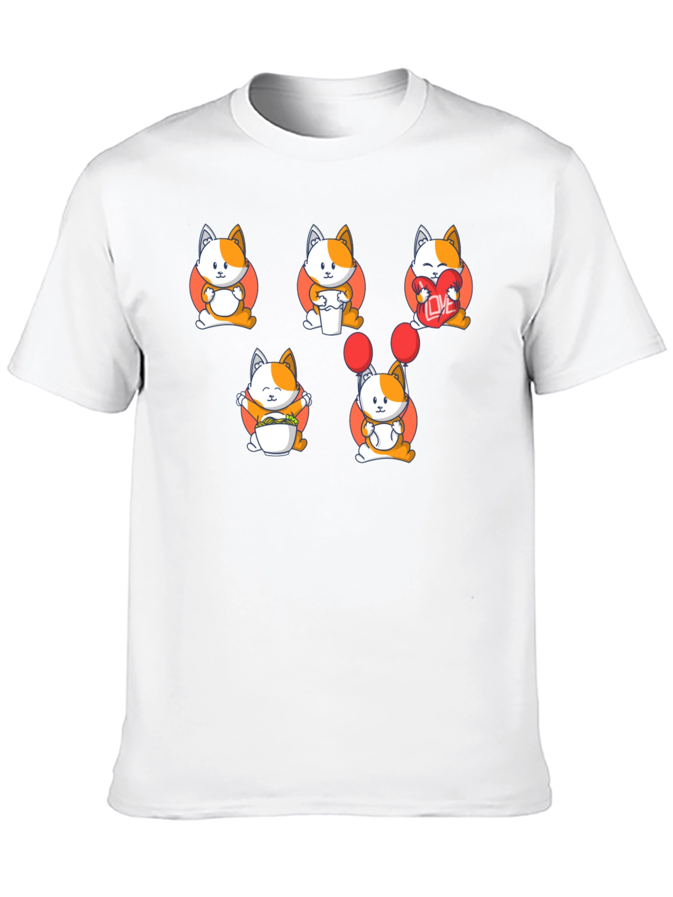 Cute Cats Graphic T-Shirt - 10