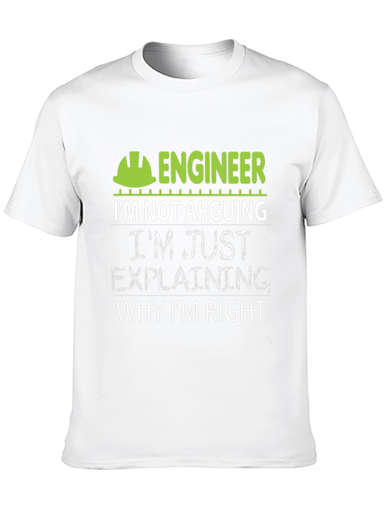 Black Engineer Explaining Humor T-Shirt view 10