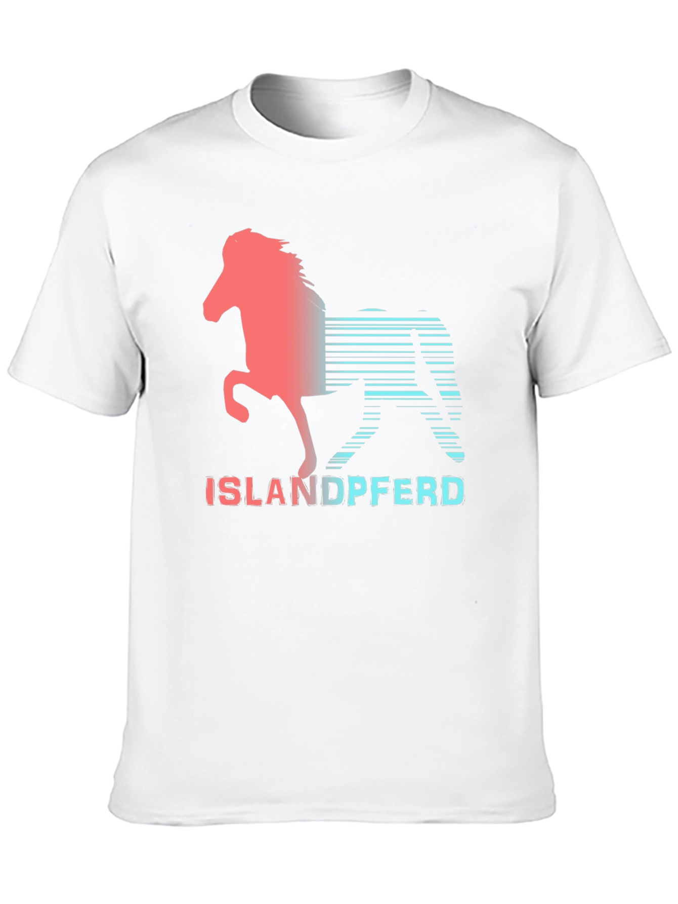 Islandpferd Horse Graphic T-Shirt - Icelandic Horse Tee - 10