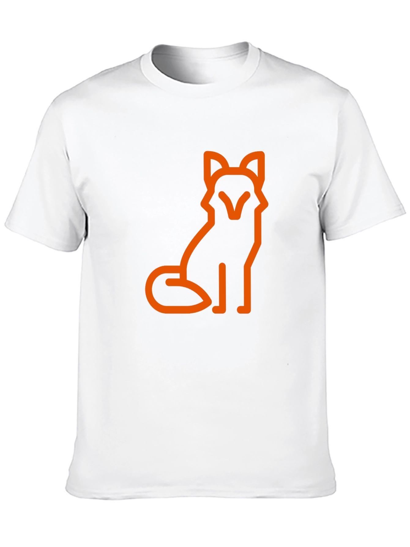 Black Fox Graphic Tee - Black Casual Shirt view 10