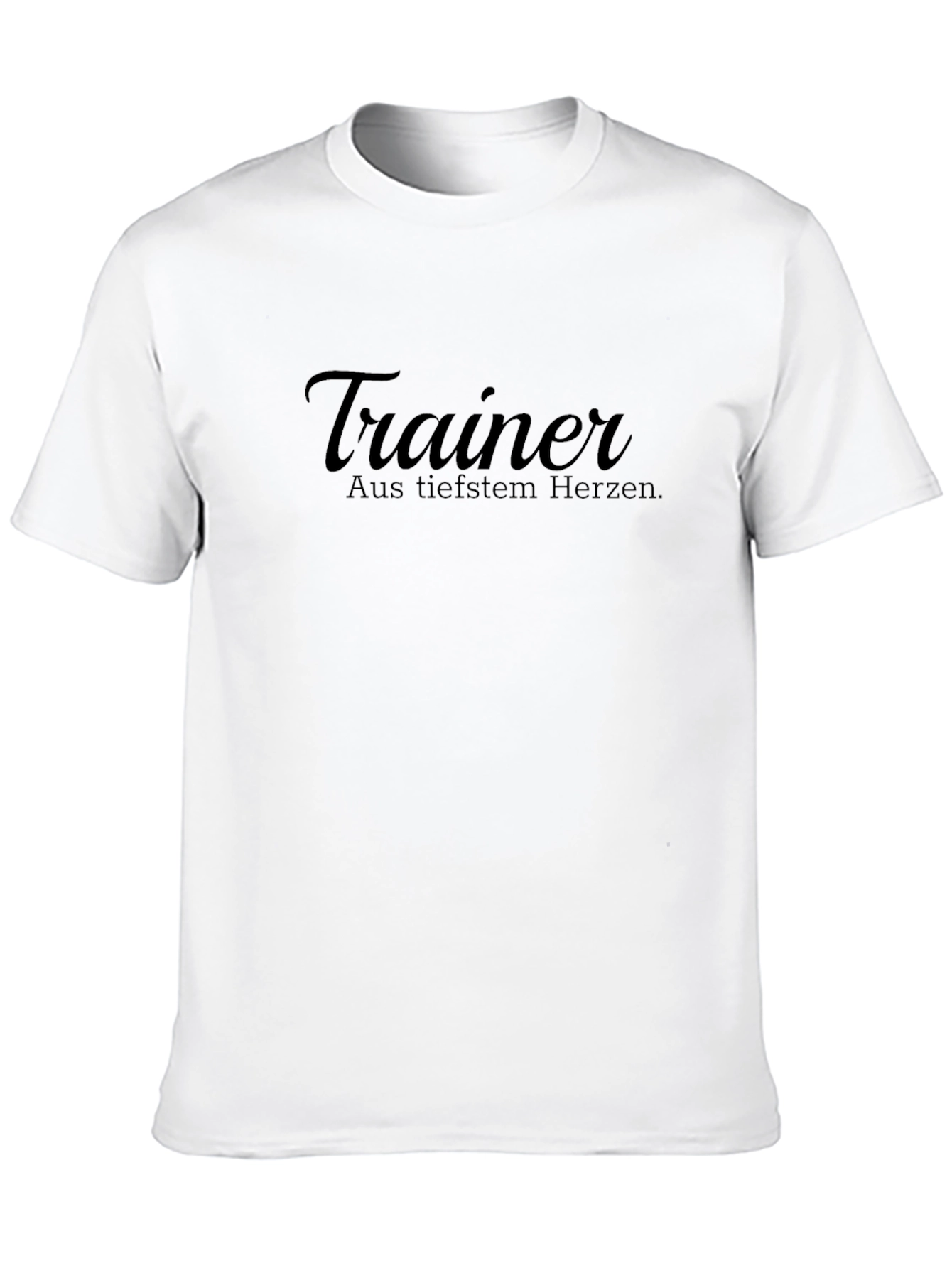 Black Trainer Aus Tiefstem Herzen Black T-Shirt view 10