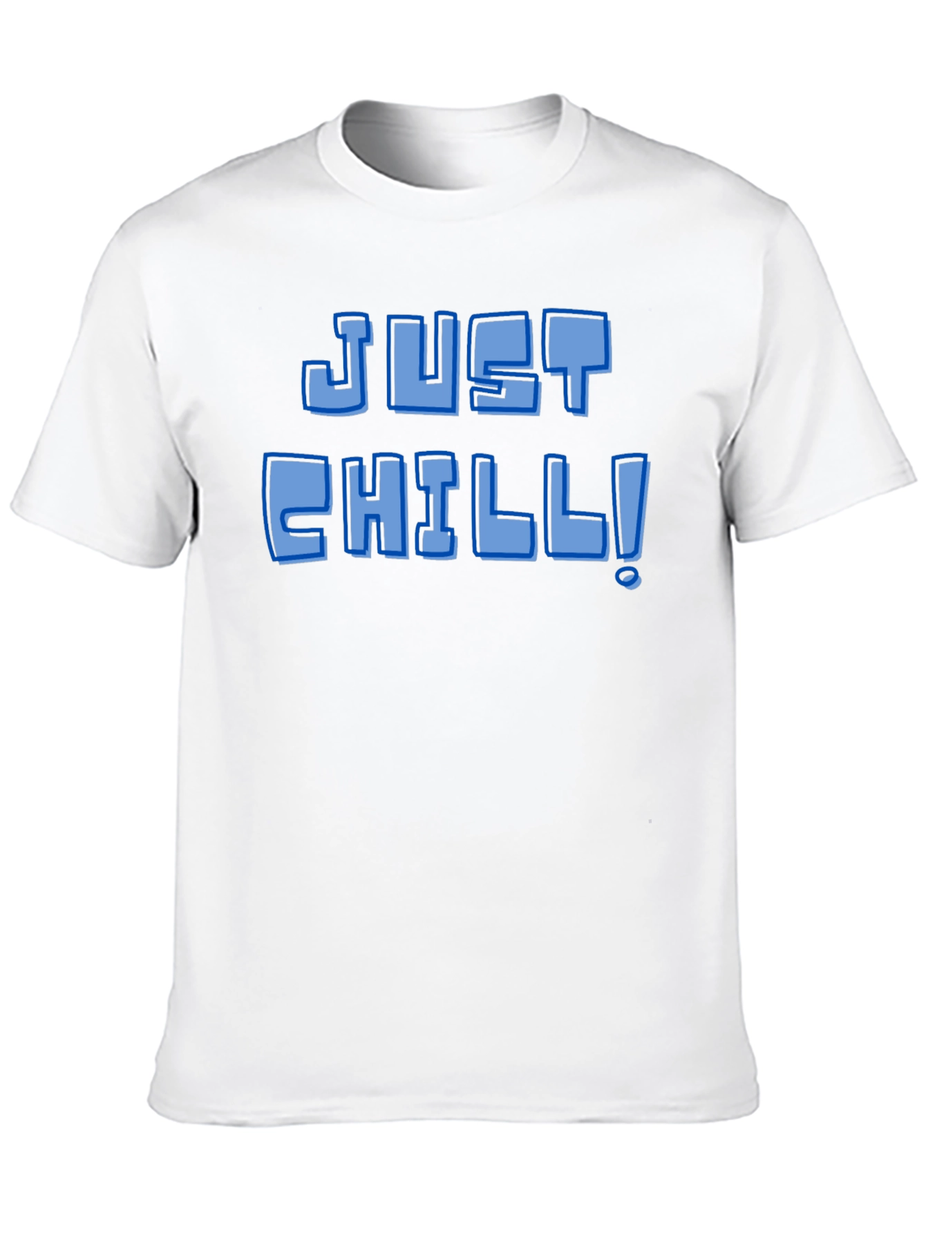 Black Just Chill! Graphic Tee - Black Short Sleeve view 10