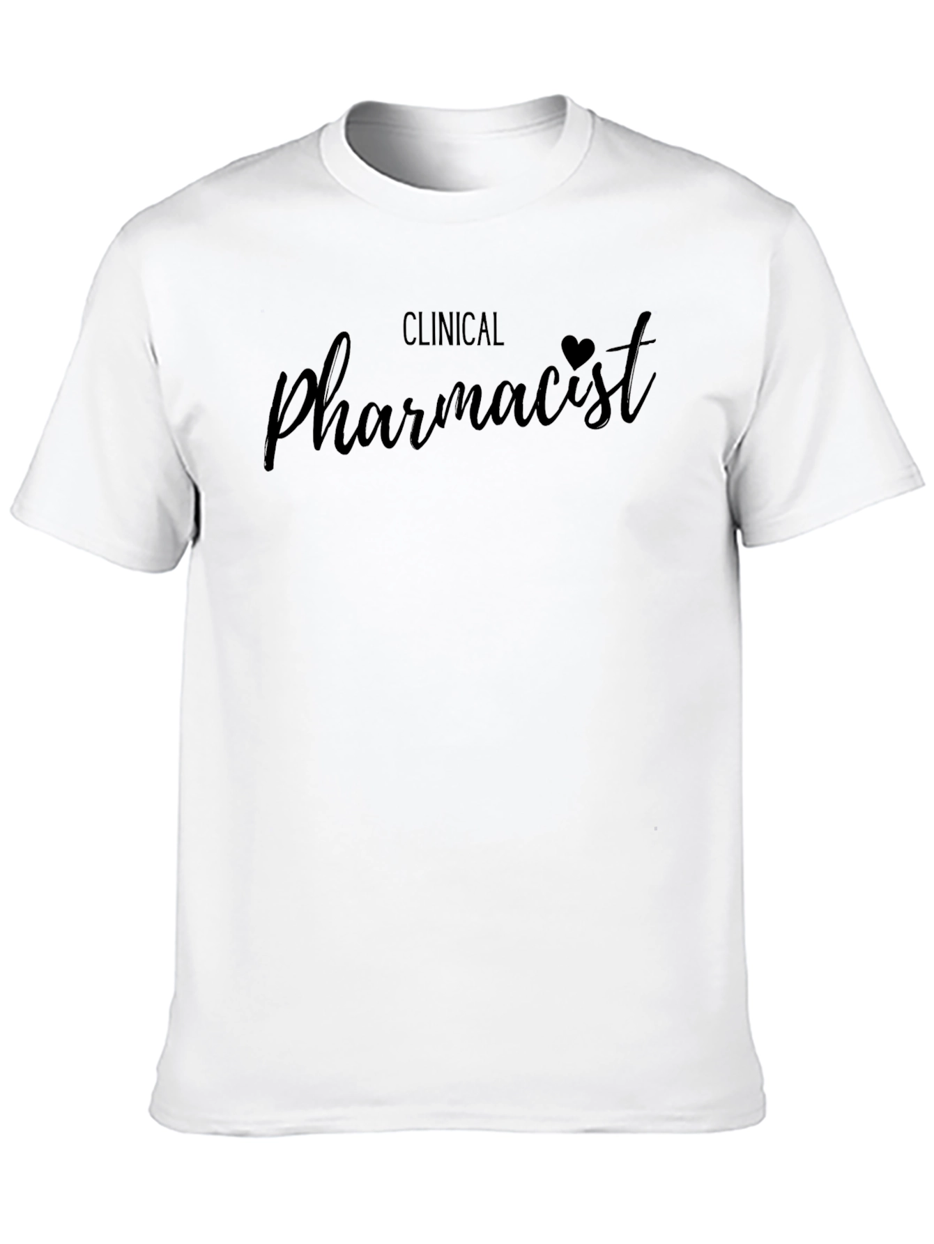 Black Clinical Pharmacist Black T-Shirt view 10