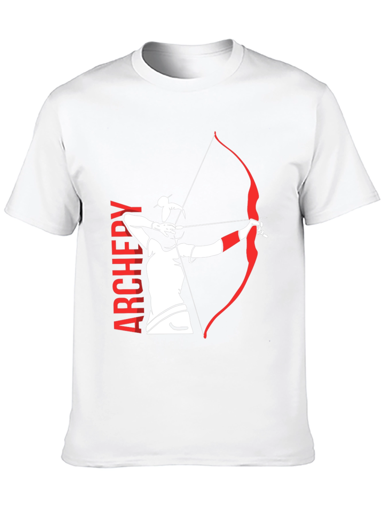 Black Archery Bow T-Shirt - Black Cotton Tee view 10
