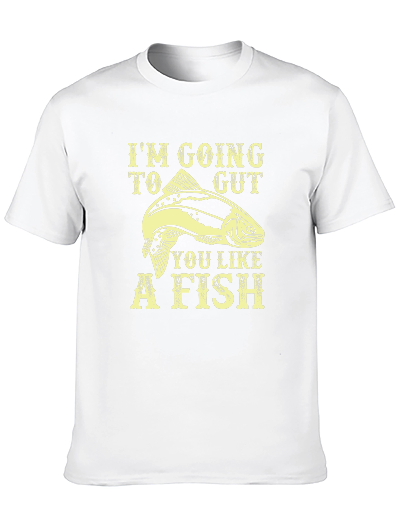 Black I'm Going To Gut You Like A Fish T-Shirt view 10