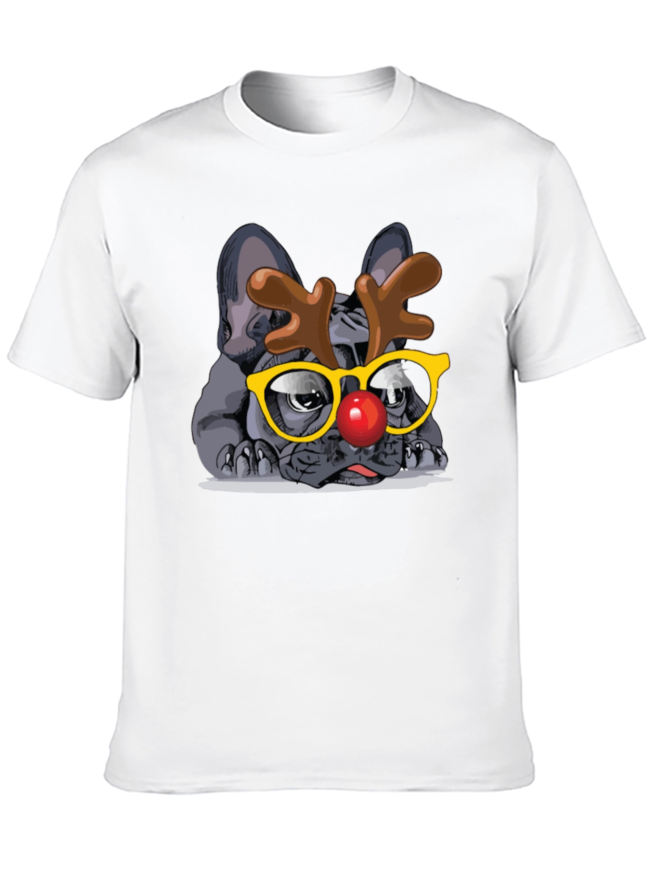 Black Dog Reindeer T-Shirt view 10