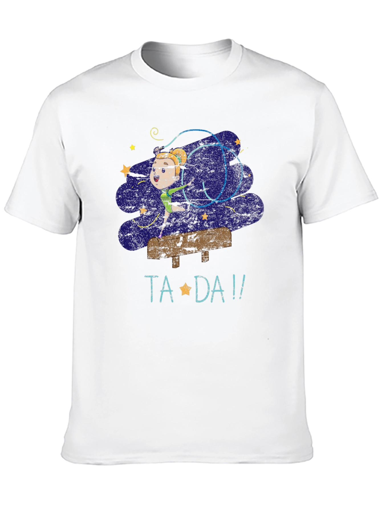 Black Ta Da! Gymnastics T-Shirt view 10