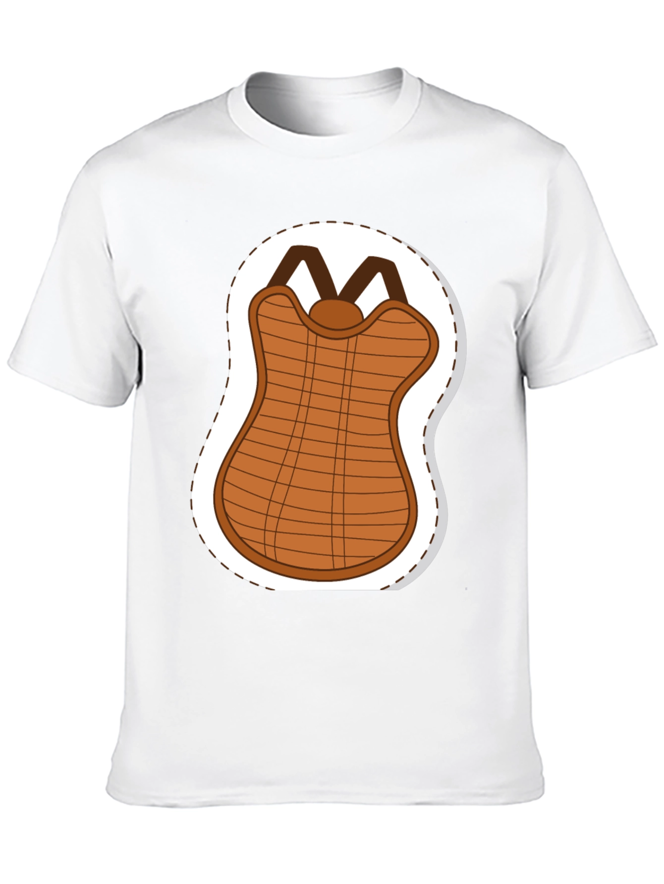 Black Baseball Catcher T-Shirt view 10