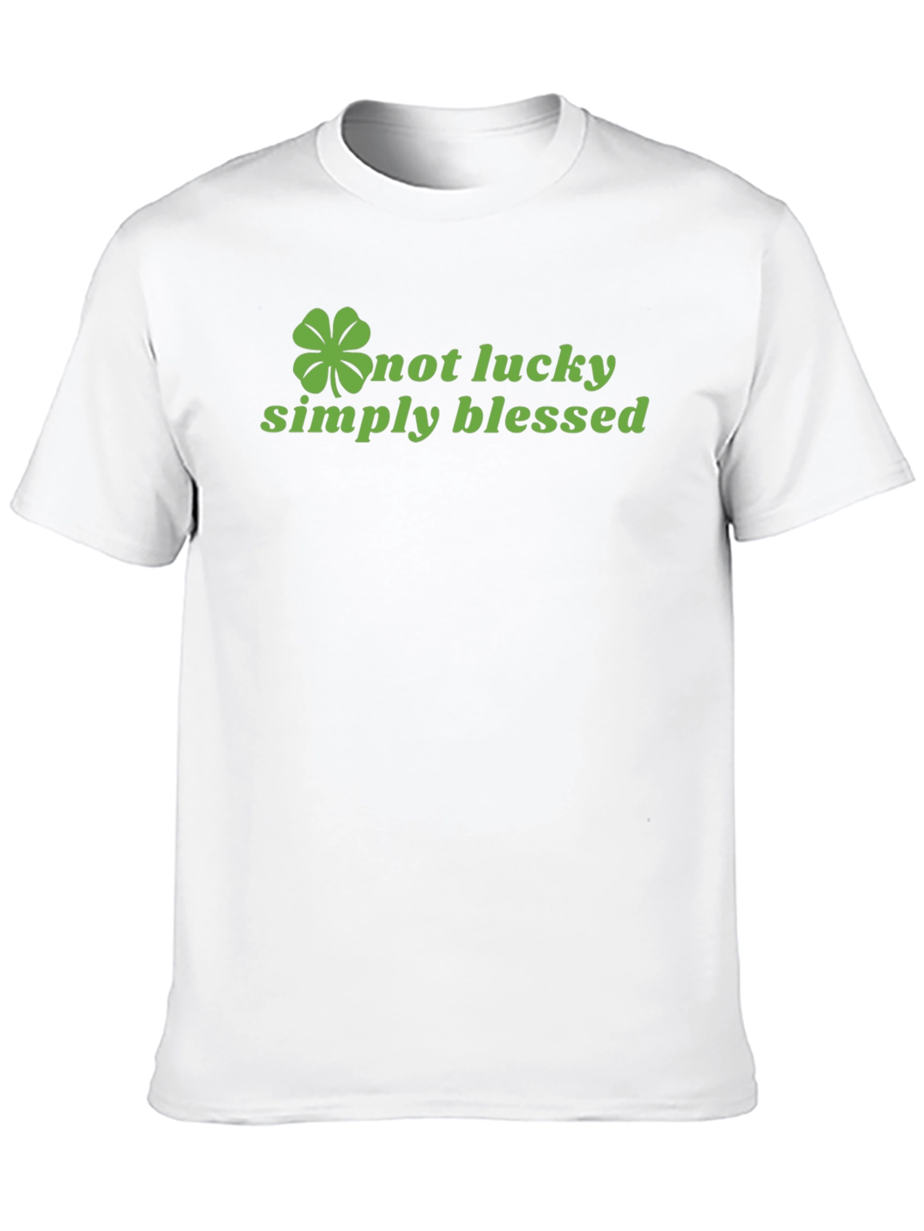 Black Simply Blessed Graphic Tee - St. Patrick's Day view 10