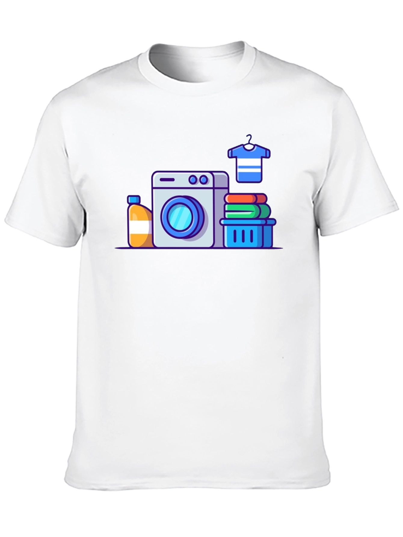 Black Laundry Day Graphic T-Shirt - Clean Comfort view 10