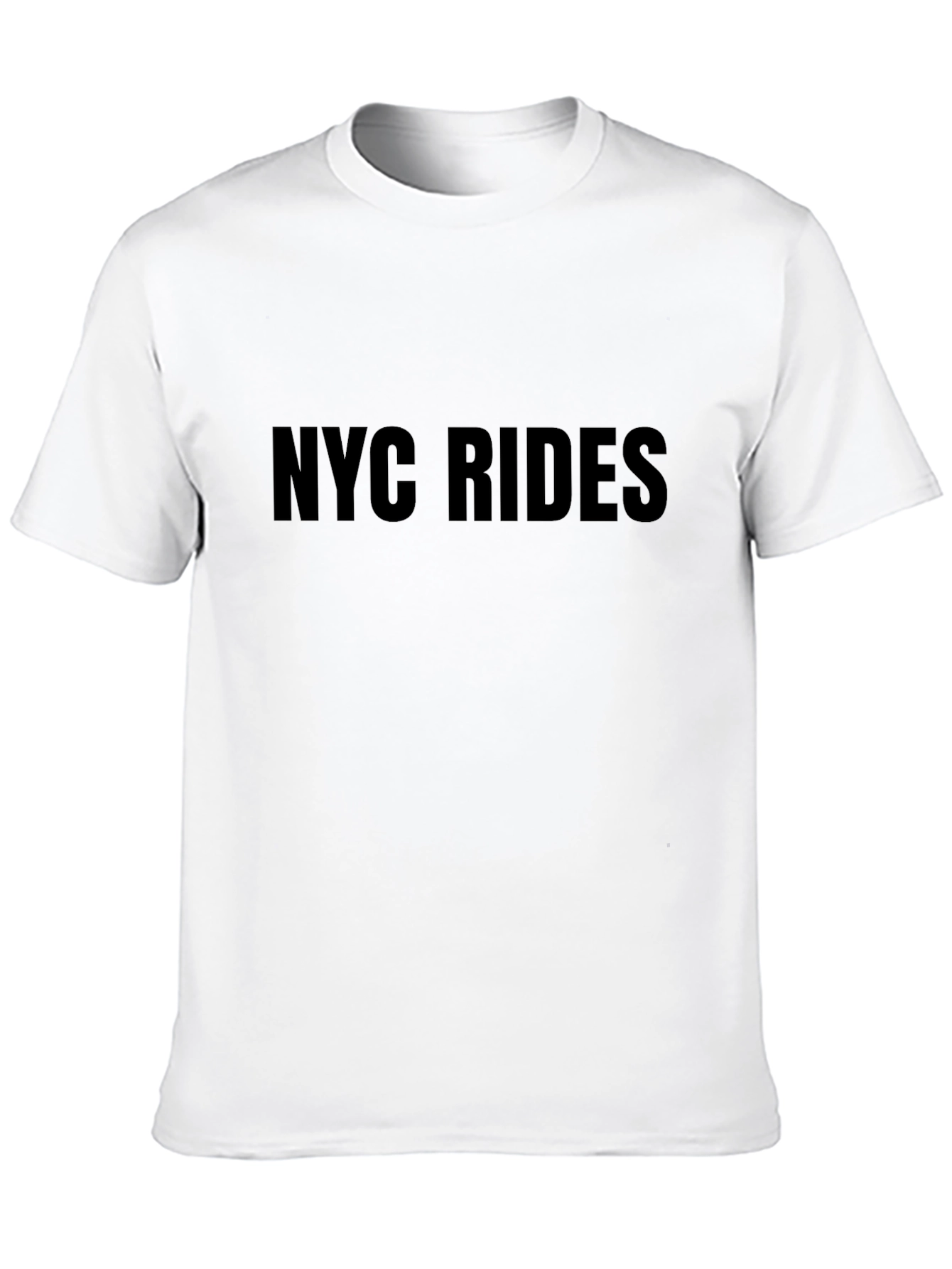 Black NYC Rides Graphic Tee - Black view 10