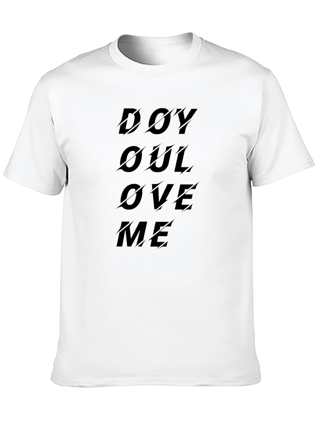 Black Do You Love Me? Graphic Tee - Black T-Shirt view 10