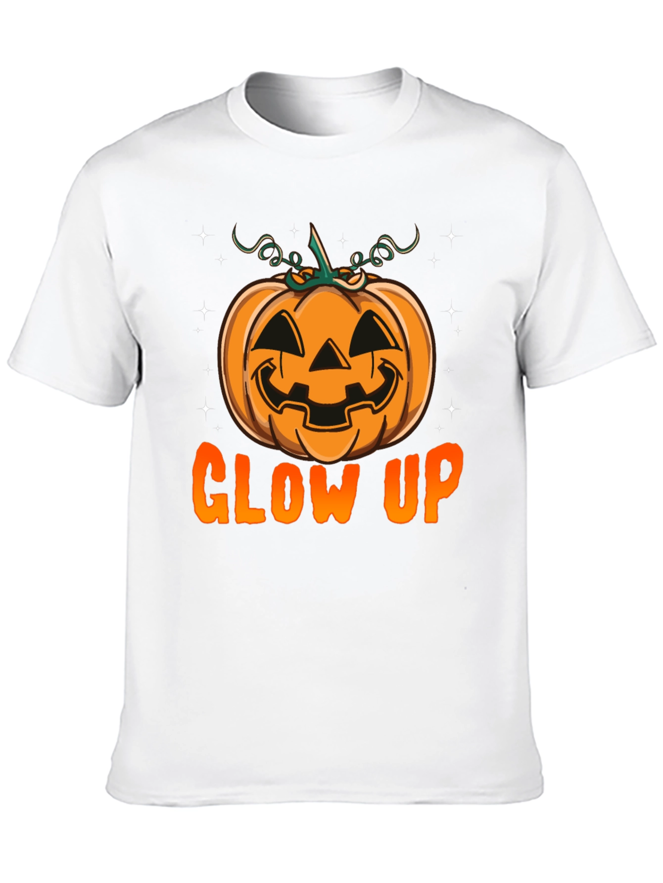 Black Glow Up Pumpkin Graphic Tee view 10