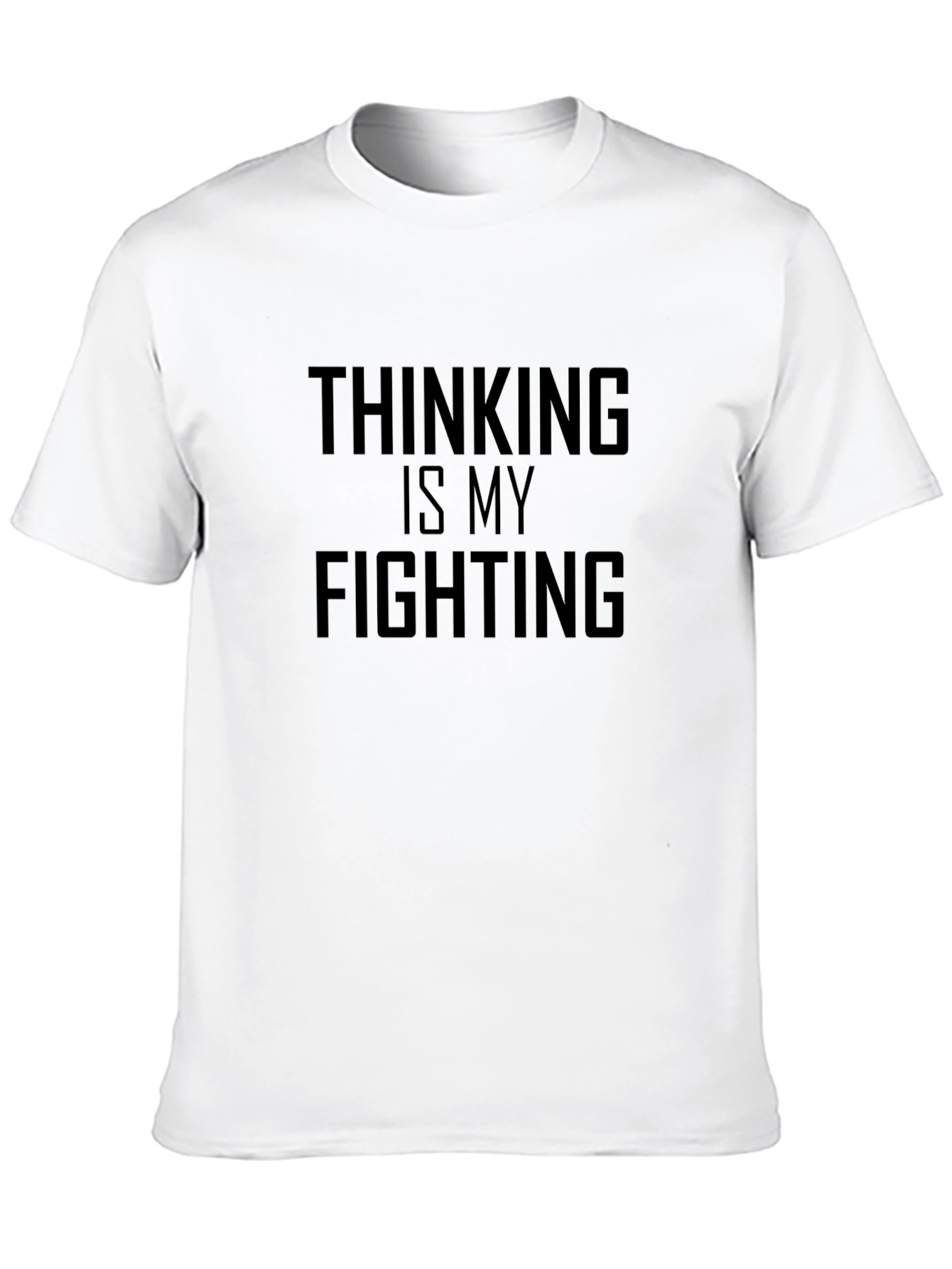 Black Thinking Is My Fighting T-Shirt view 10