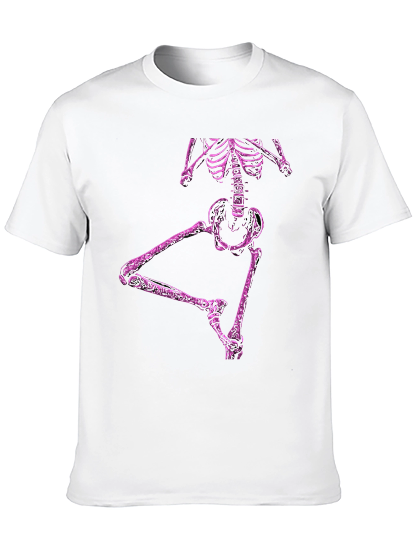 Black Skeleton Dance T-Shirt - Men's Black Tee view 10