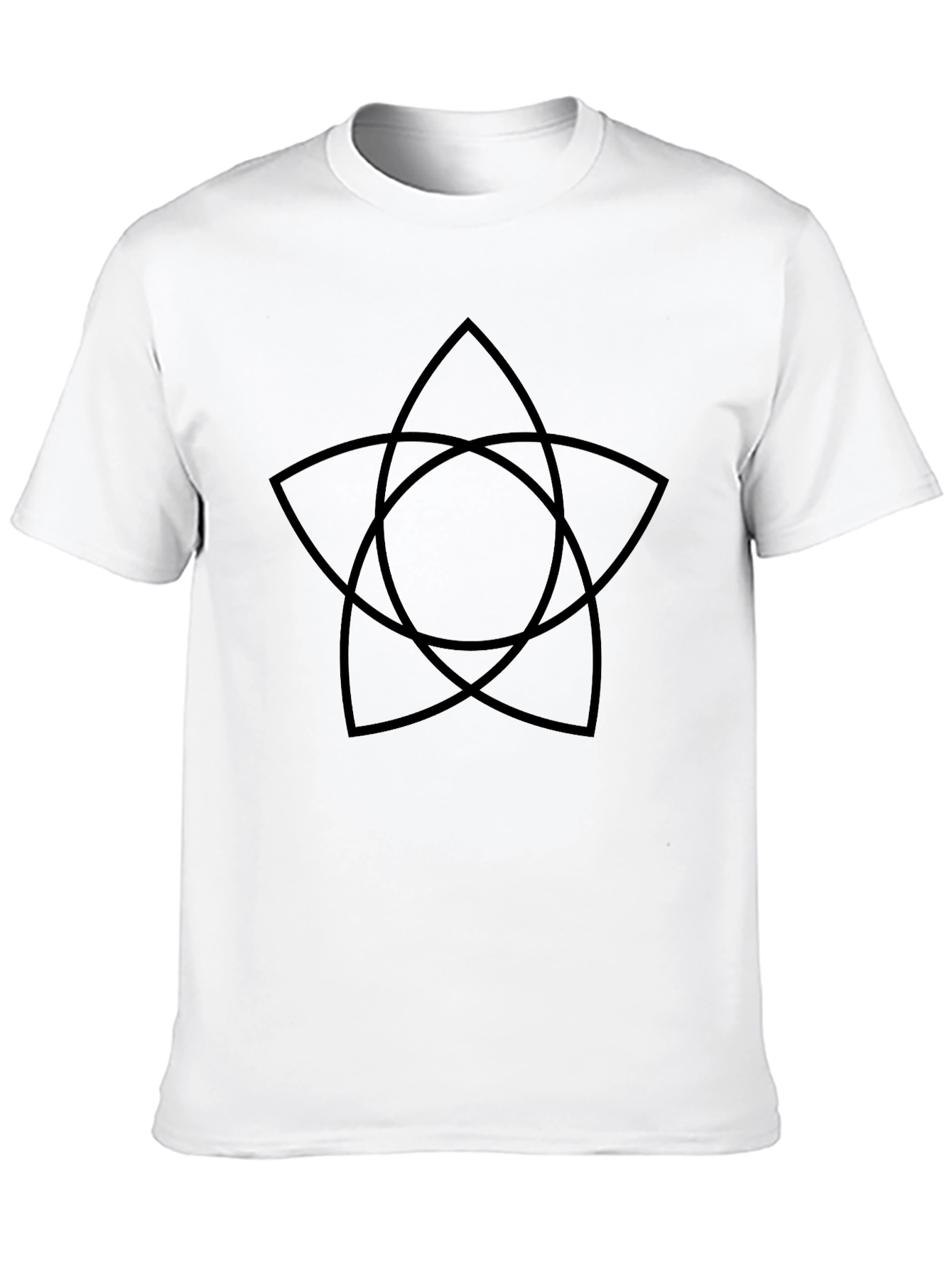 Black Mystic Symbol Black T-Shirt view 10