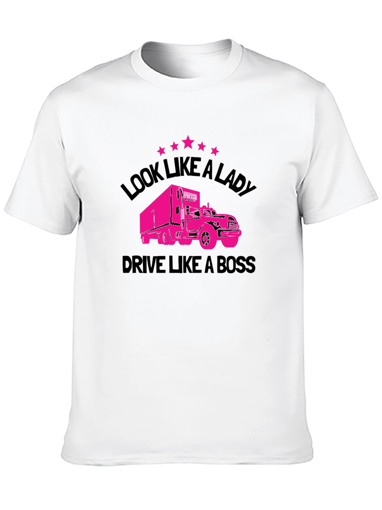 Black Look Like A Lady Drive Like A Boss T-Shirt view 10