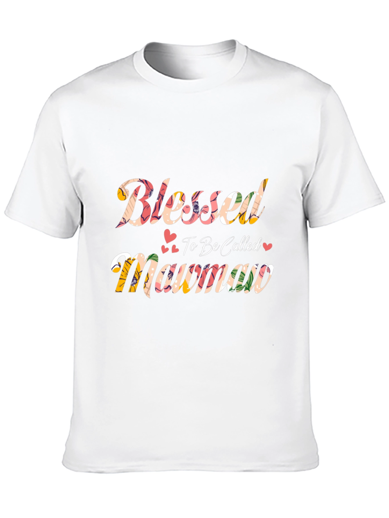 Blessed Mawmaw Floral Graphic T-Shirt - 10