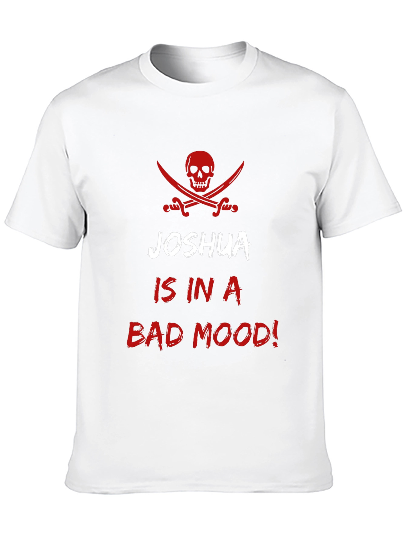 Black Joshua is in a Bad Mood! Novelty Graphic Tee view 10