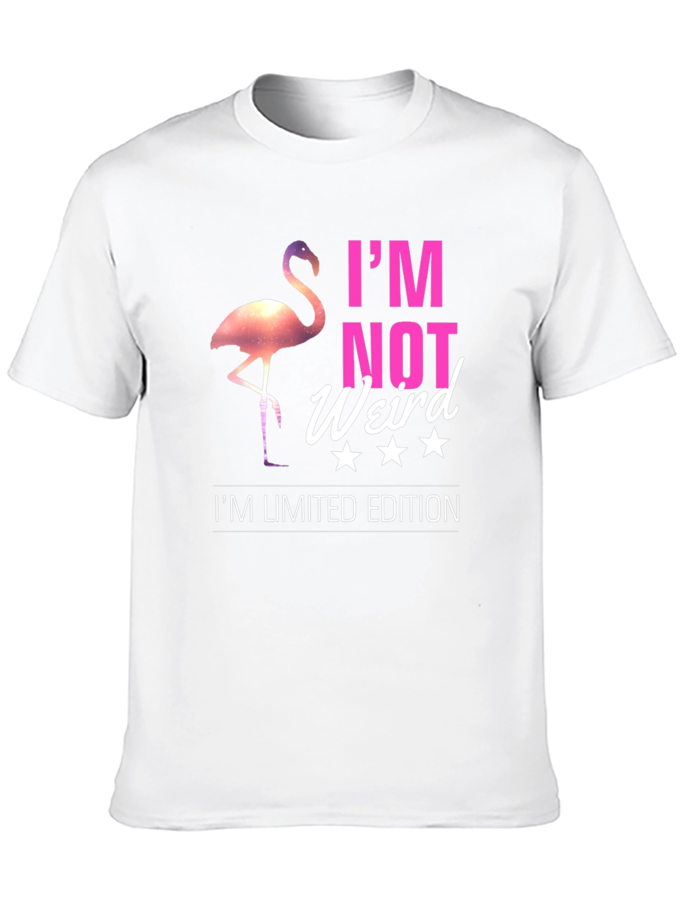 Black I'm Not Weird I'm Limited Edition Graphic T-Shirt view 10