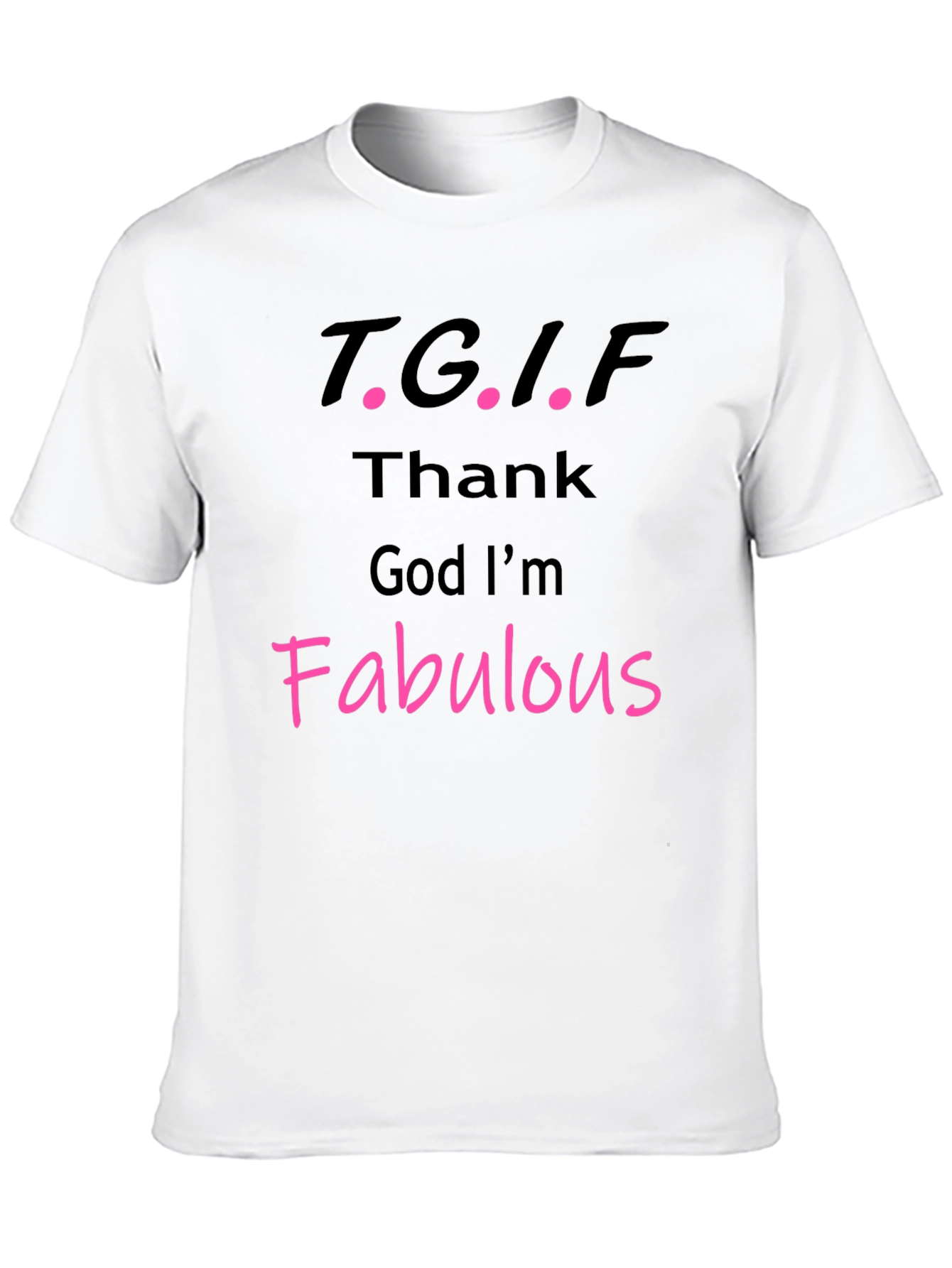 Black TGIF Fabulous Graphic Tee view 10