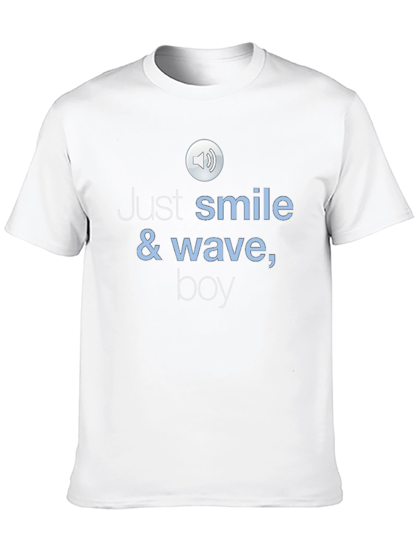 Black Just Smile & Wave Boy T-Shirt view 10