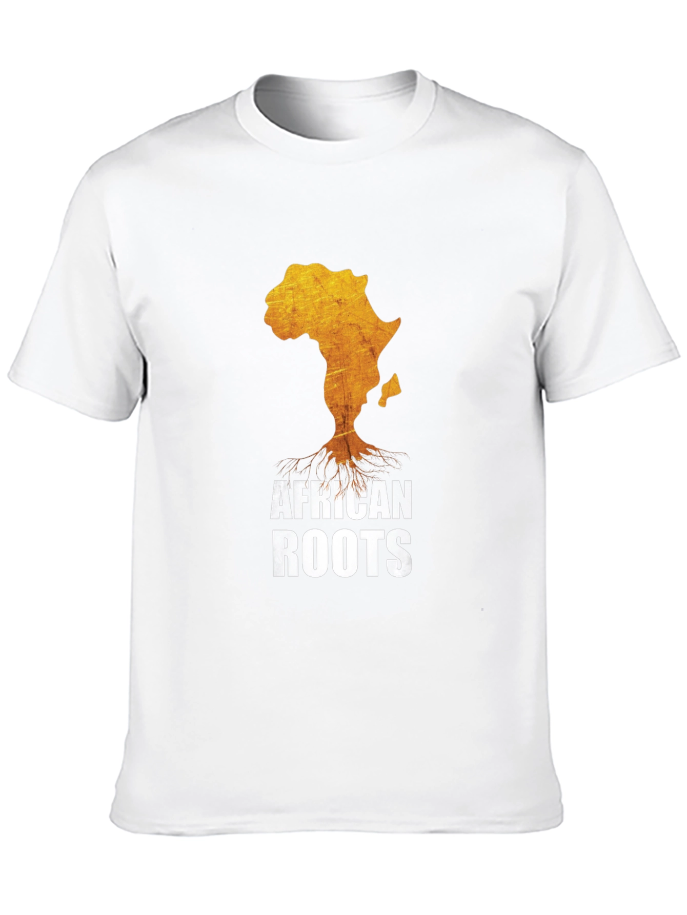 Black African Roots T-Shirt - Black Graphic Tee view 10