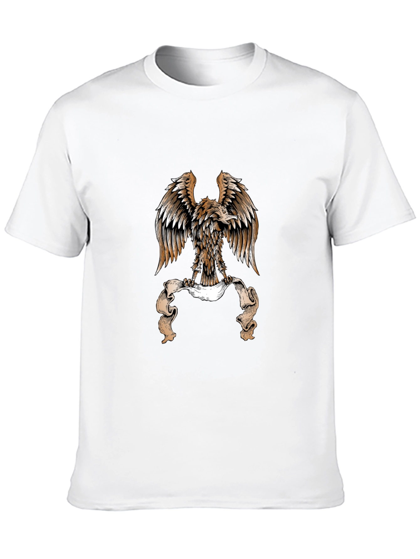 Black Eagle Graphic Black T-Shirt - Bold Design view 10