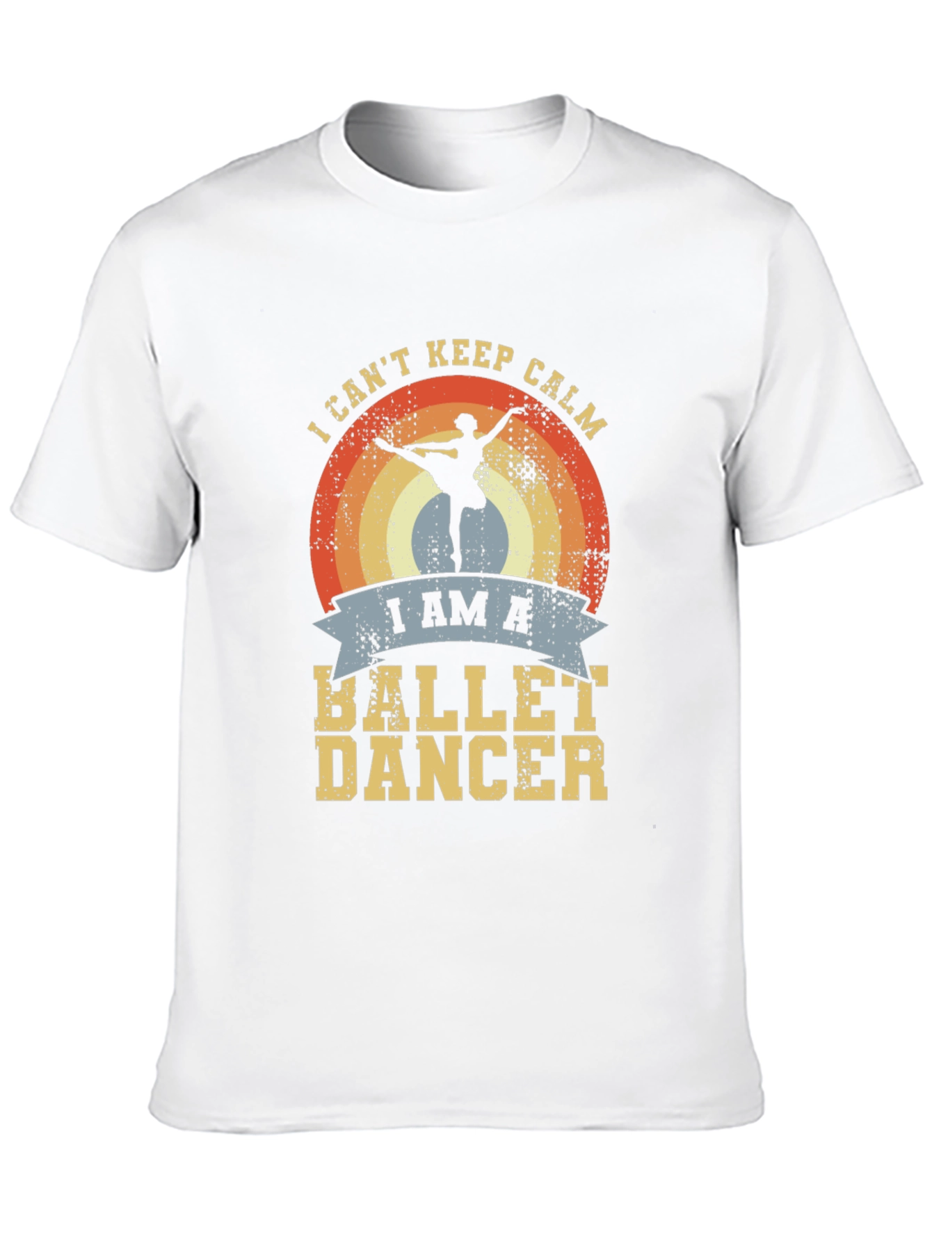 Black Ballet Dancer T-Shirt - I Can't Keep Calm view 10