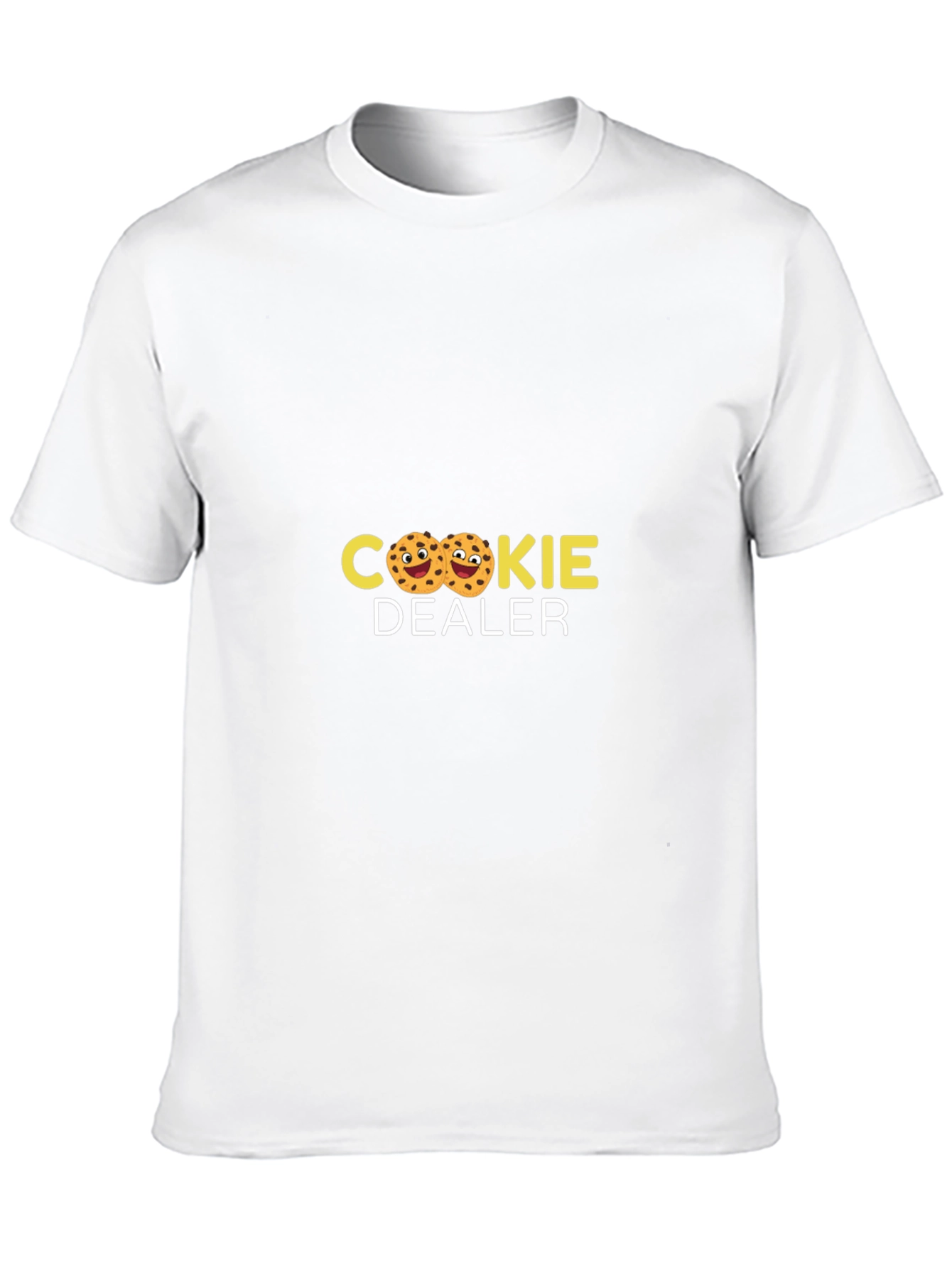 Black Cookie Dealer T-Shirt - Funny Treat Design view 10
