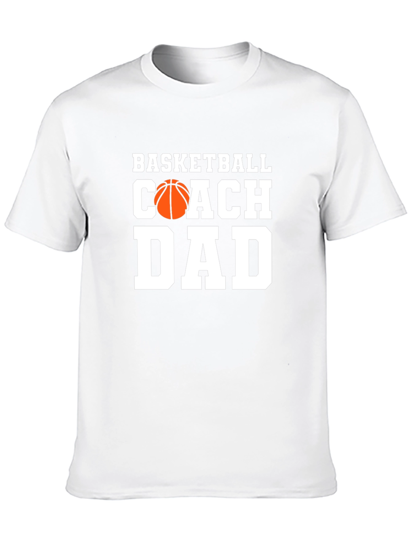 Black Basketball Coach Dad Graphic T-Shirt view 10
